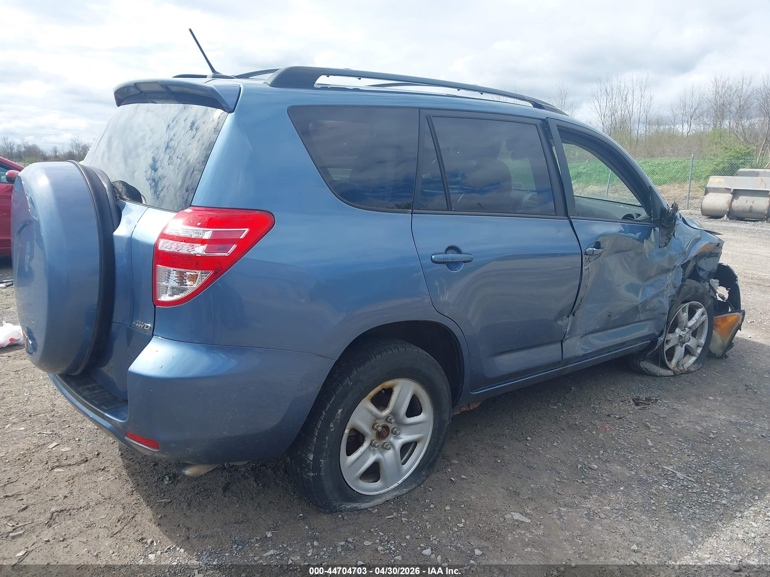2012 Toyota Rav4 Blue vin: 2T3BF4DV7CW269309