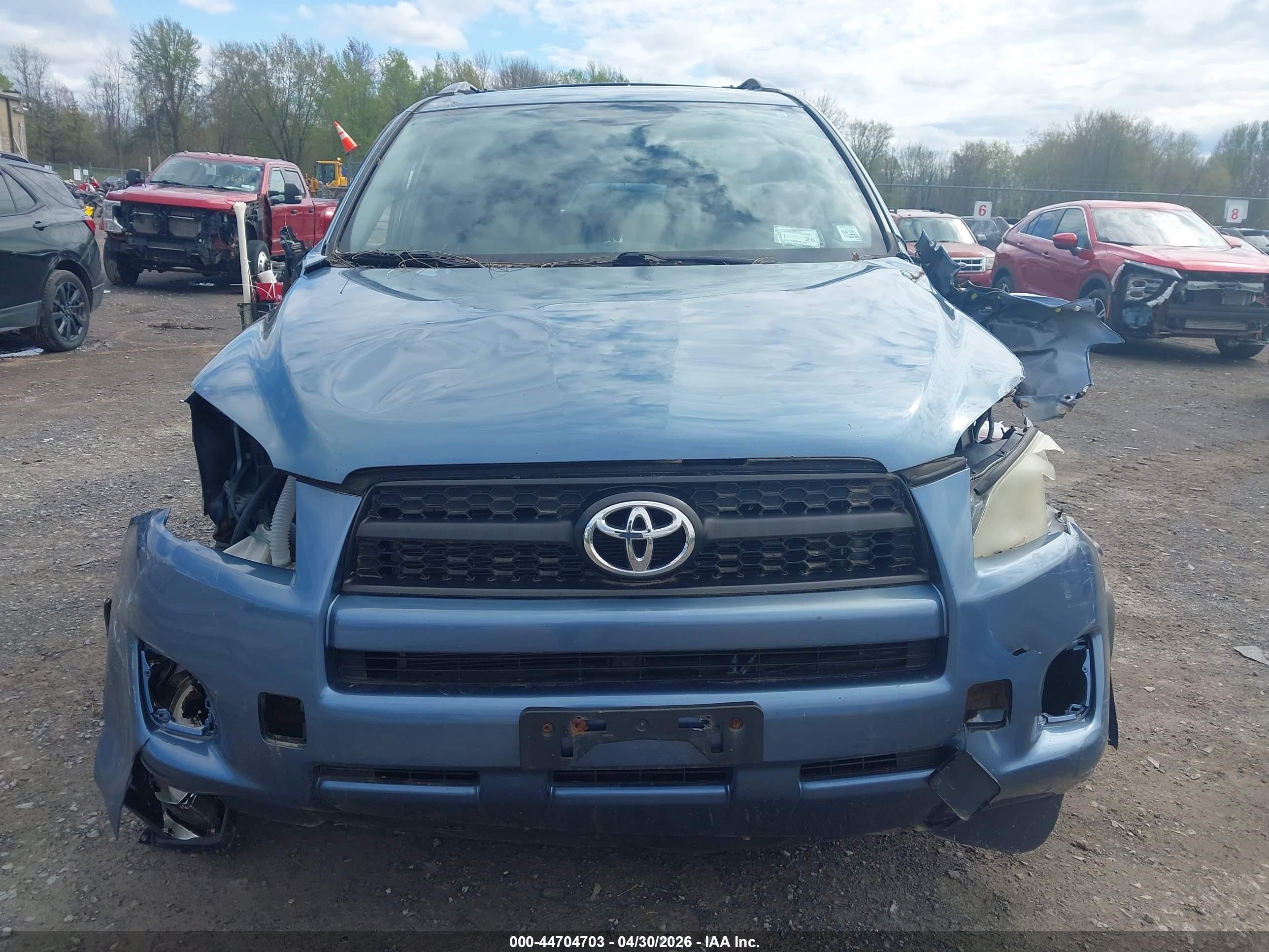 2012 Toyota Rav4 Blue vin: 2T3BF4DV7CW269309
