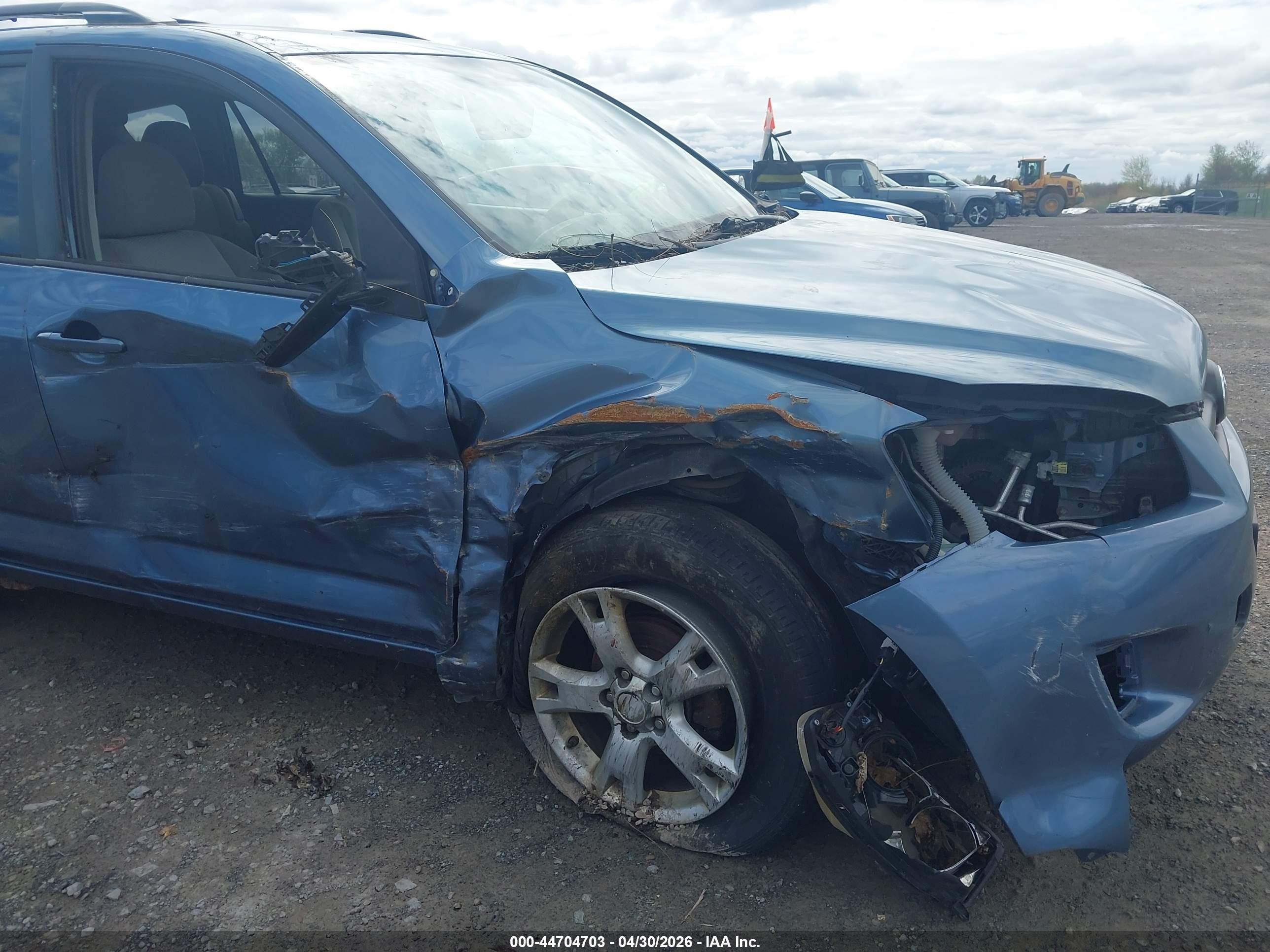 2012 Toyota Rav4 Blue vin: 2T3BF4DV7CW269309