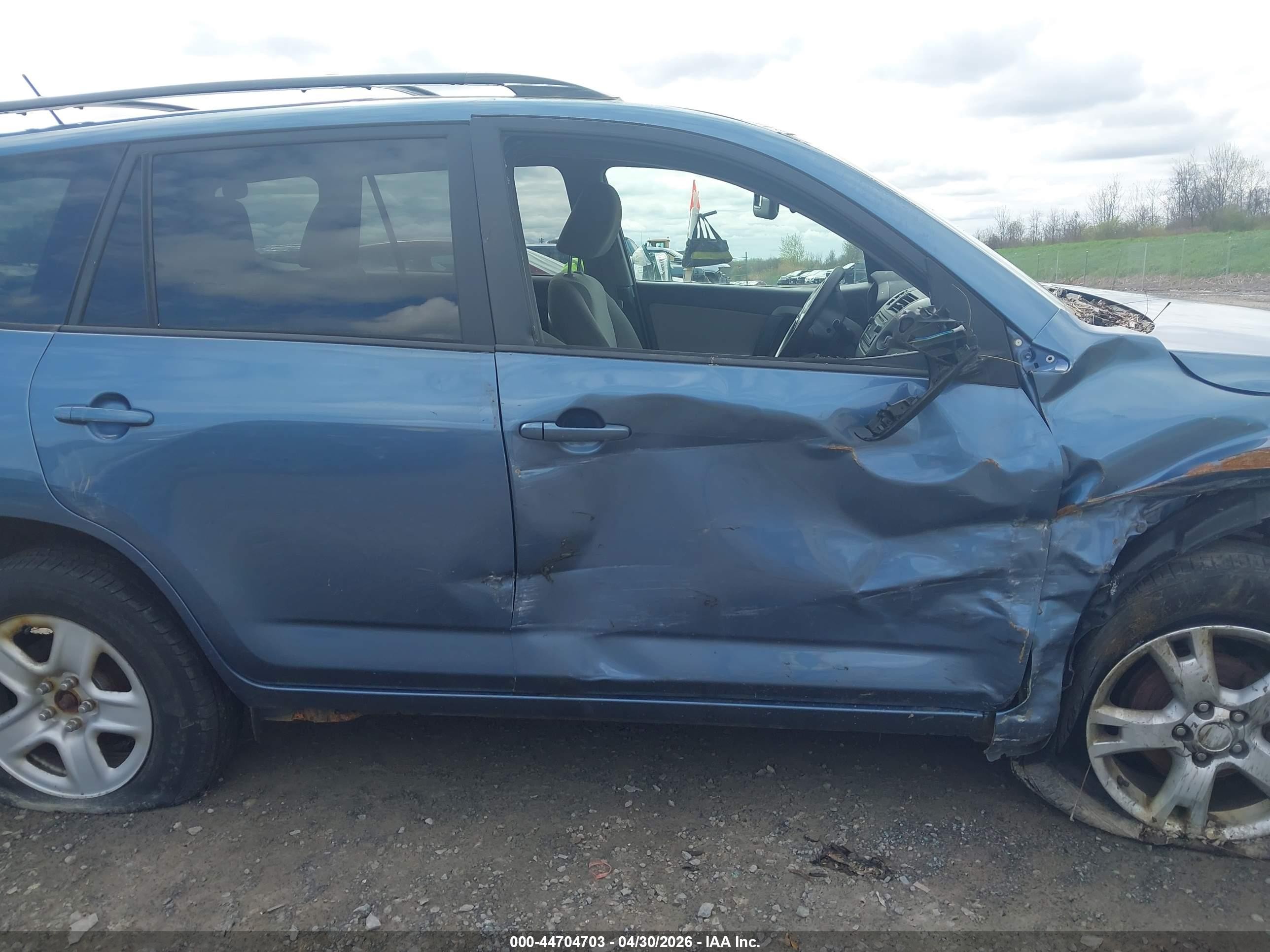 2012 Toyota Rav4 Blue vin: 2T3BF4DV7CW269309