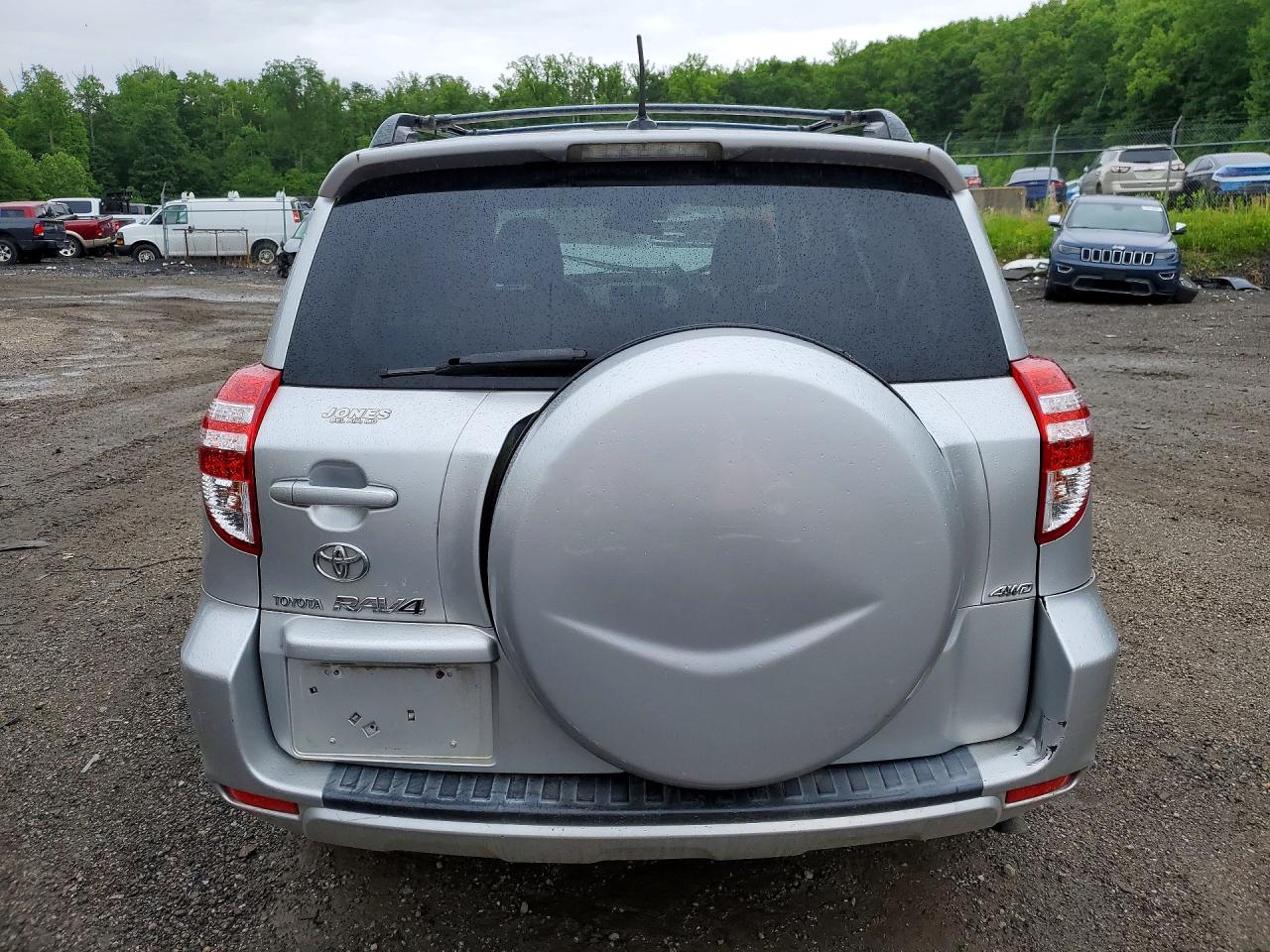 2010 Toyota Rav4 Base Silver vin: 2T3BF4DV8AW028128
