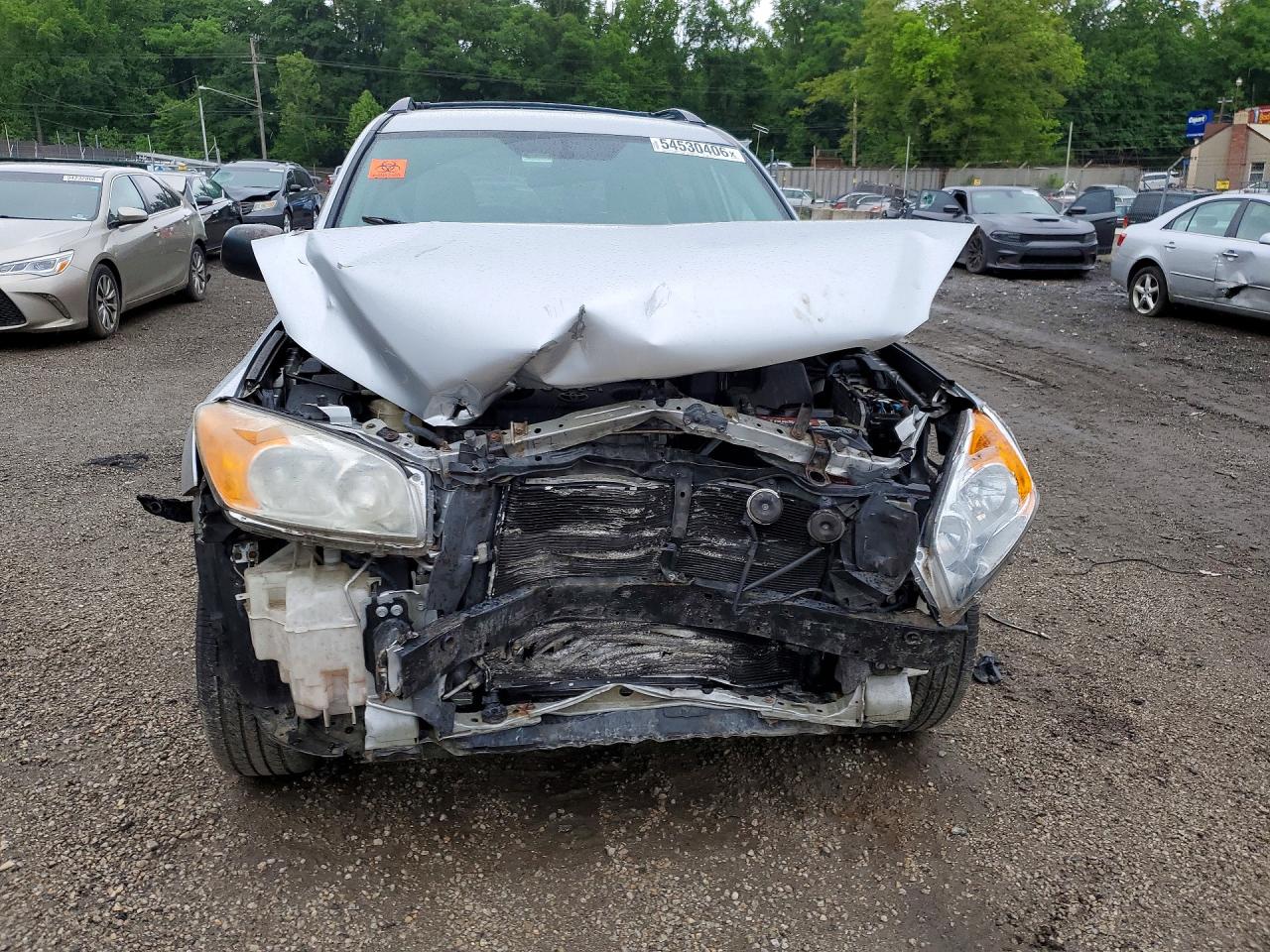 2010 Toyota Rav4 Base Silver vin: 2T3BF4DV8AW028128