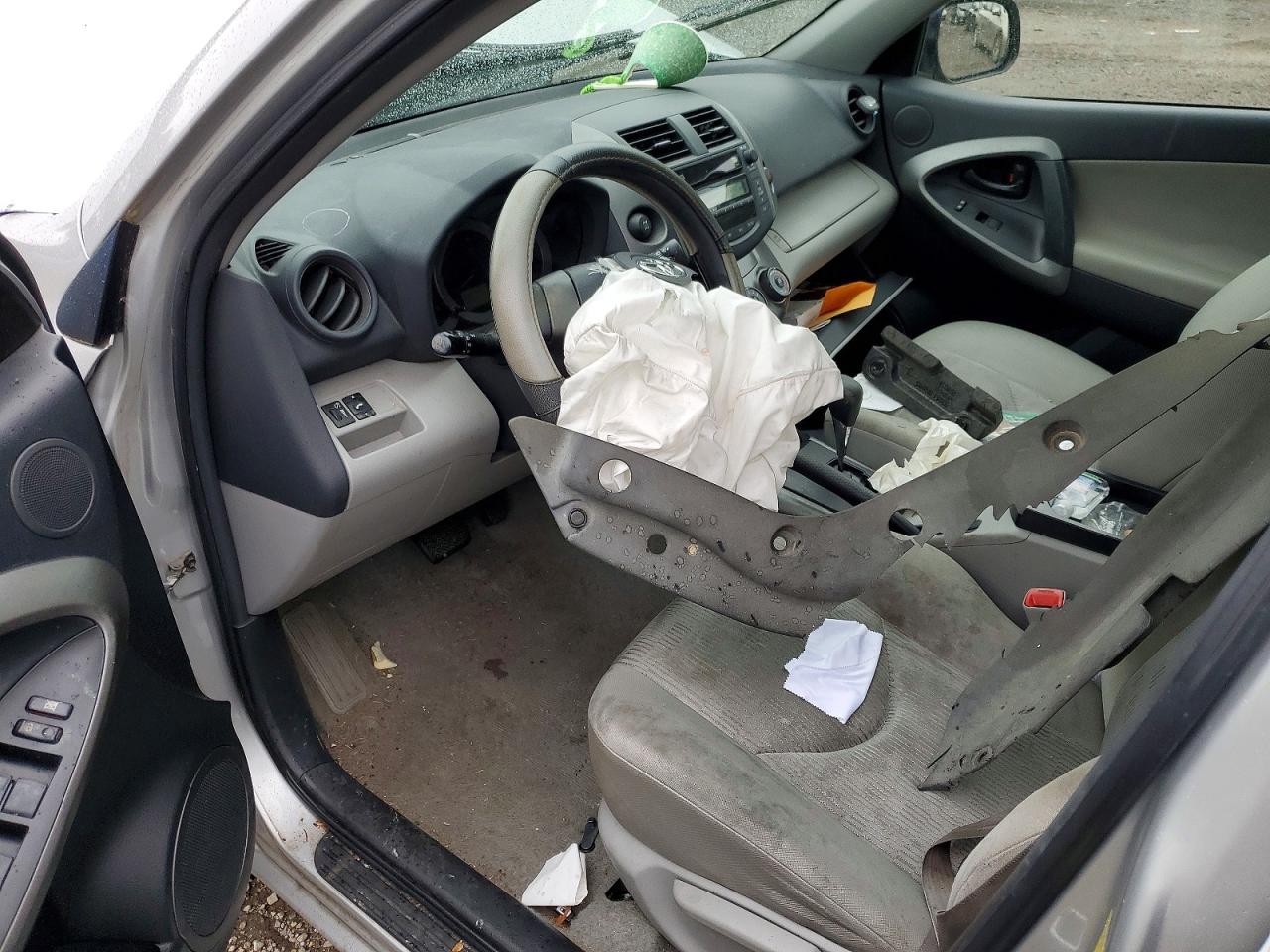 2010 Toyota Rav4 Base Silver vin: 2T3BF4DV8AW028128