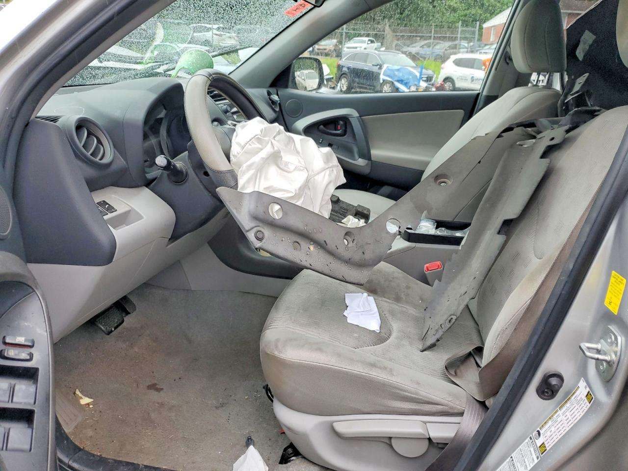 2010 Toyota Rav4 Base Silver vin: 2T3BF4DV8AW028128