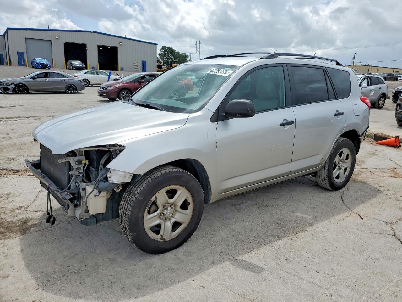 2010 Toyota Rav4 Base Серебряный vin: 2T3BF4DV8AW048217