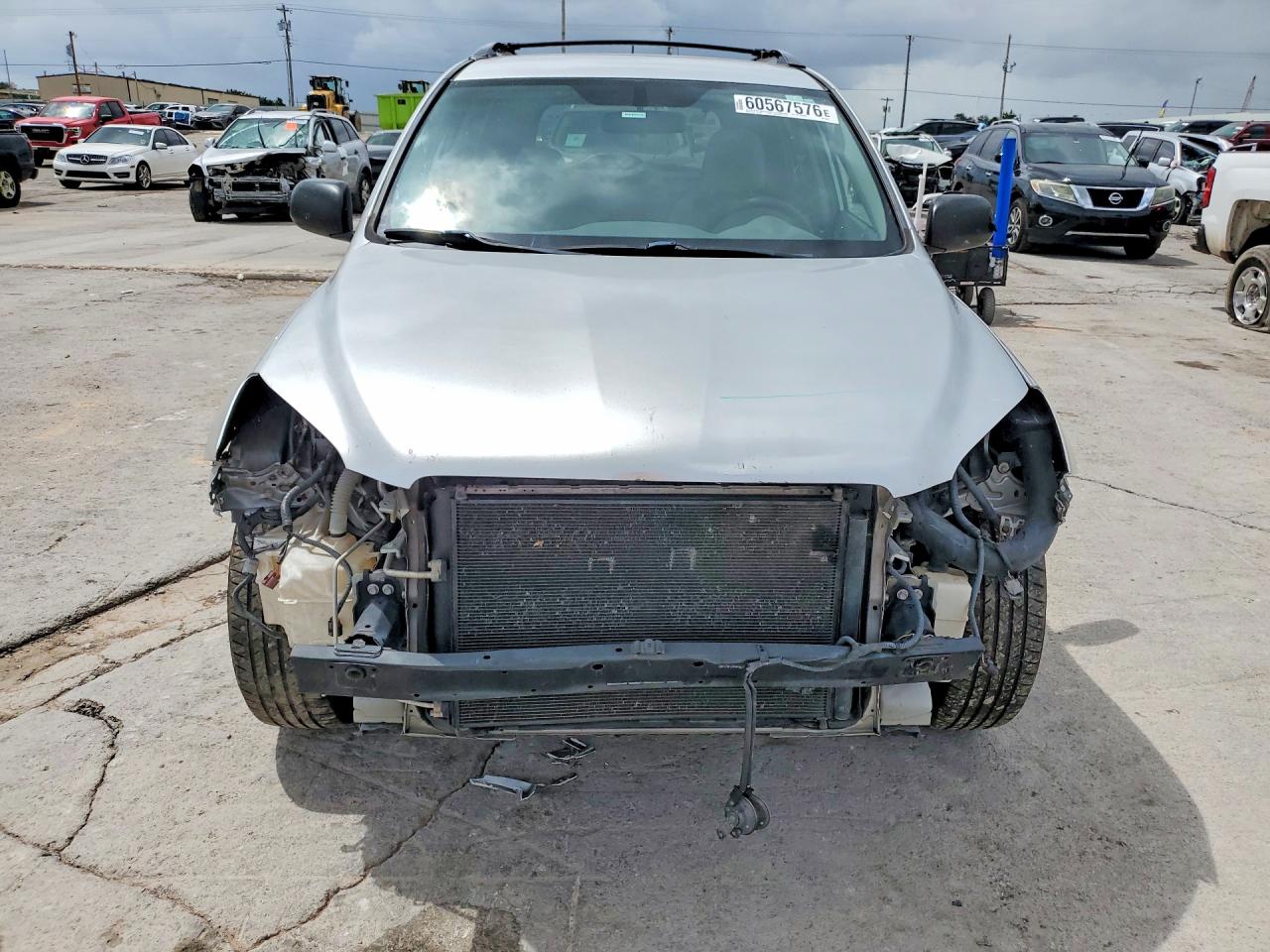 2010 Toyota Rav4 Base Серебряный vin: 2T3BF4DV8AW048217