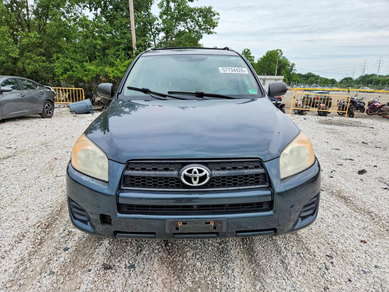 2010 Toyota Rav4 Base Blue vin: 2T3BF4DV8AW057385