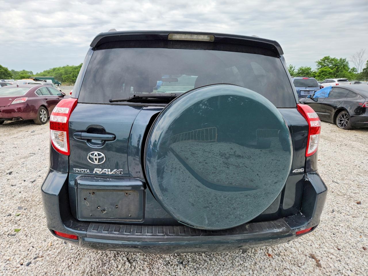2010 Toyota Rav4 Base Blue vin: 2T3BF4DV8AW057385