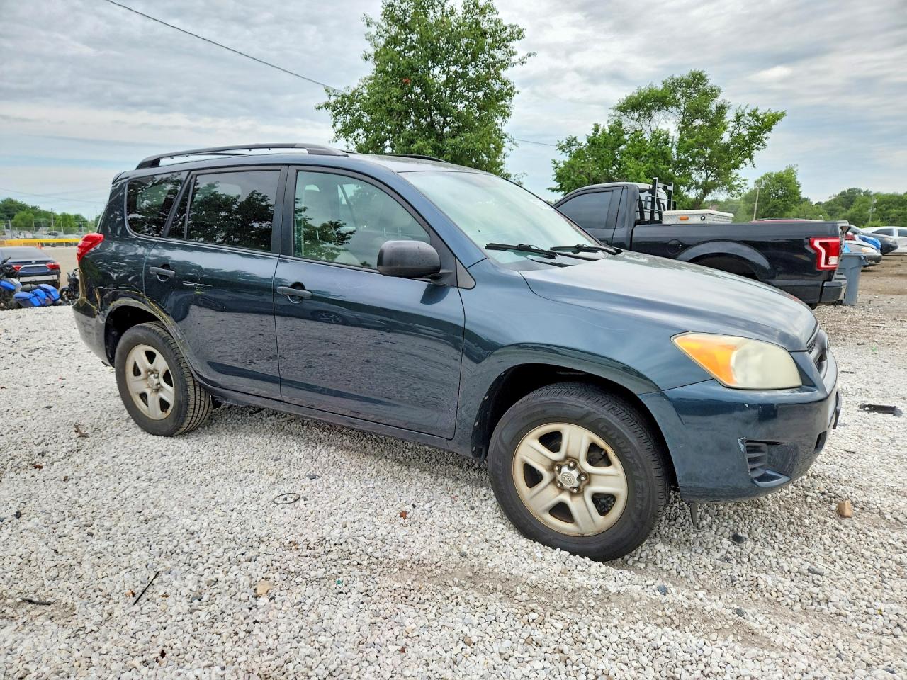 2010 Toyota Rav4 Base Blue vin: 2T3BF4DV8AW057385