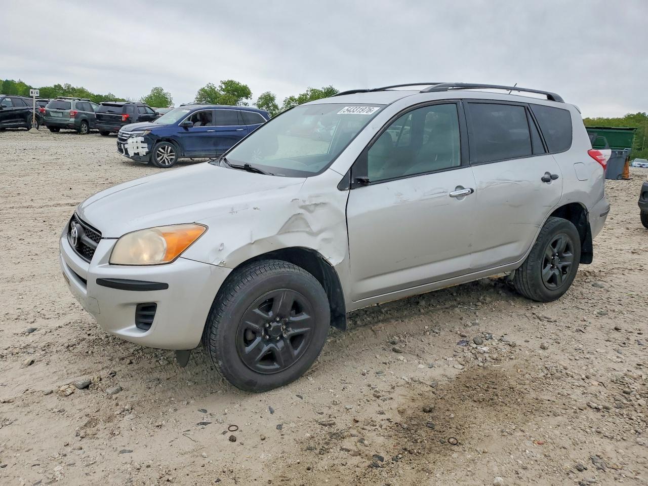 2010 Toyota Rav4 Base Silver vin: 2T3BF4DV8AW060030