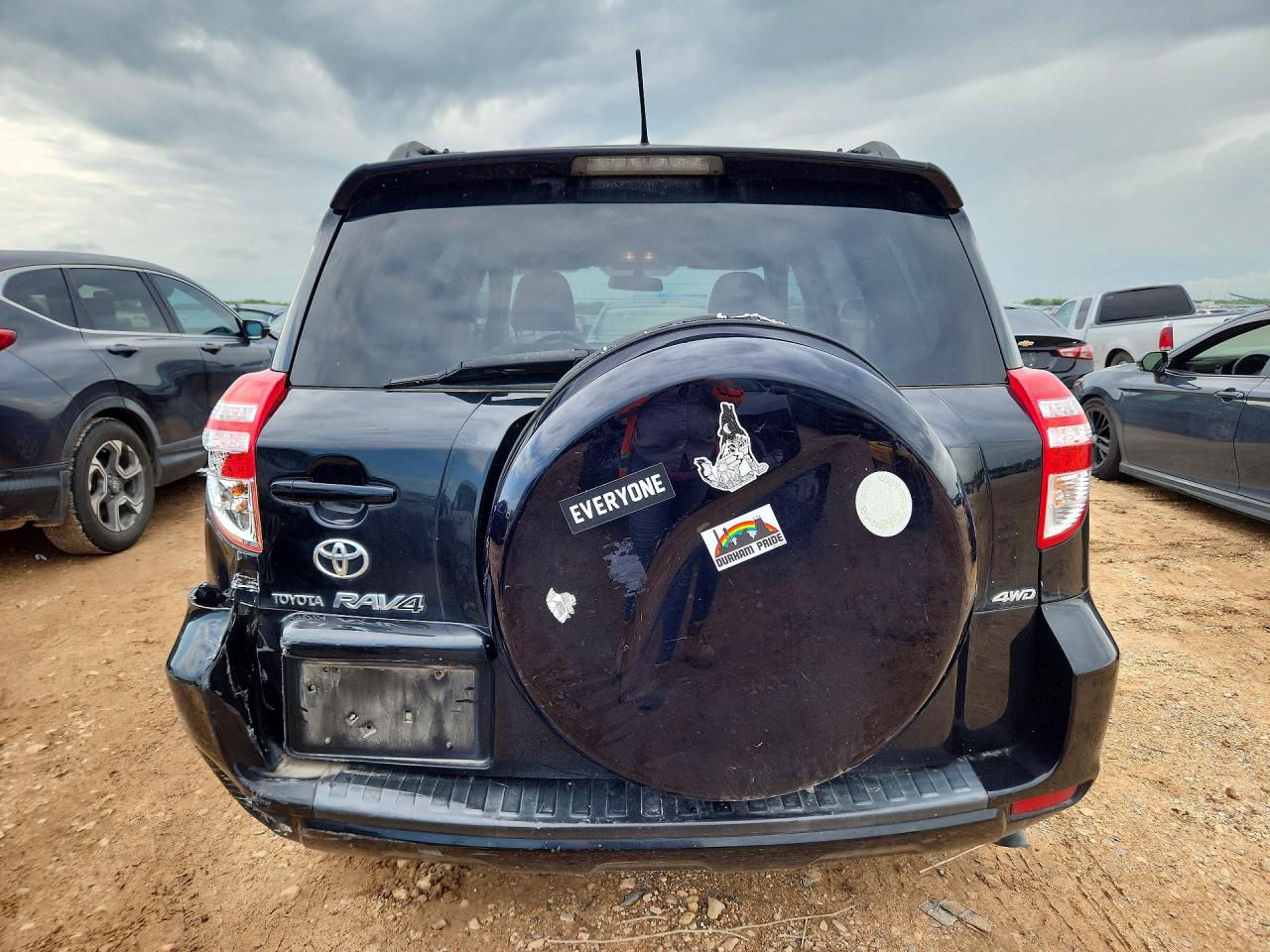 2010 Toyota Rav4 Base Black vin: 2T3BF4DV8AW071254