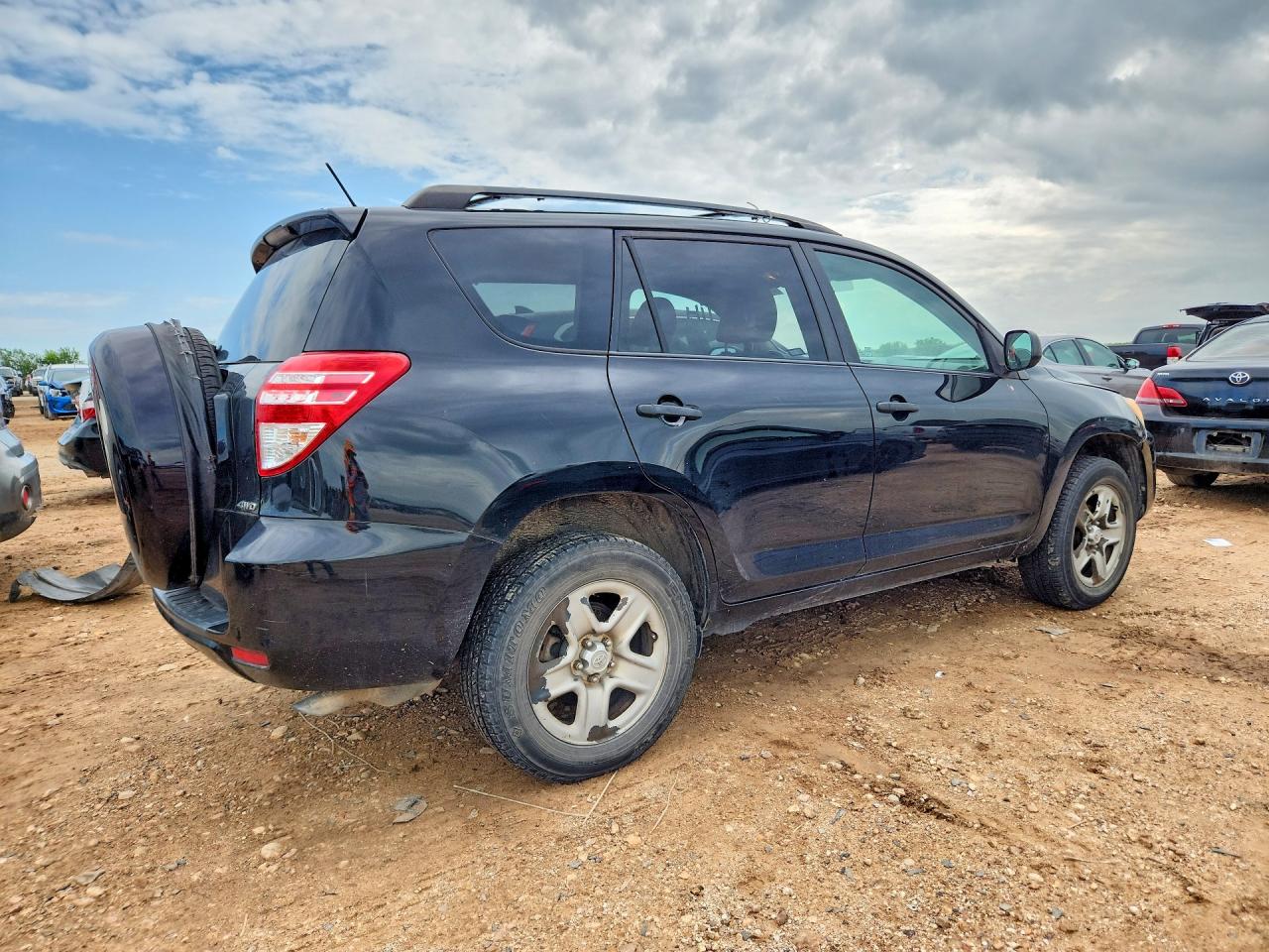 2010 Toyota Rav4 Base Black vin: 2T3BF4DV8AW071254