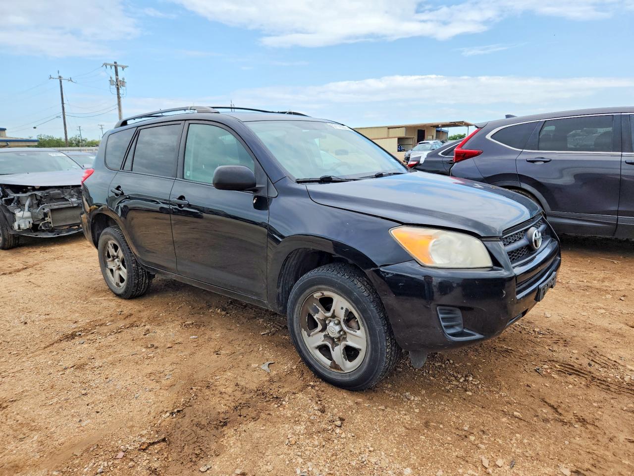 2010 Toyota Rav4 Base Black vin: 2T3BF4DV8AW071254