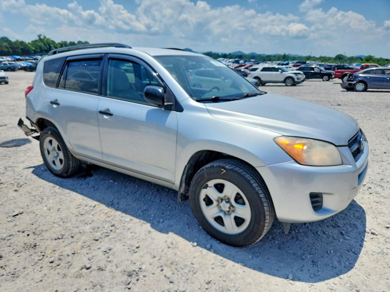 2010 Toyota Rav4 Silver vin: 2T3BF4DV8AW078463