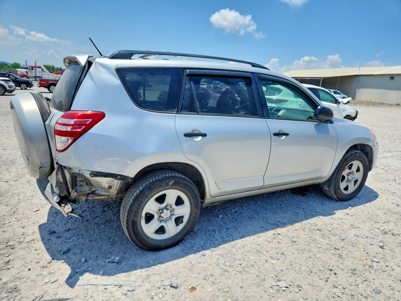 2010 Toyota Rav4 Silver vin: 2T3BF4DV8AW078463