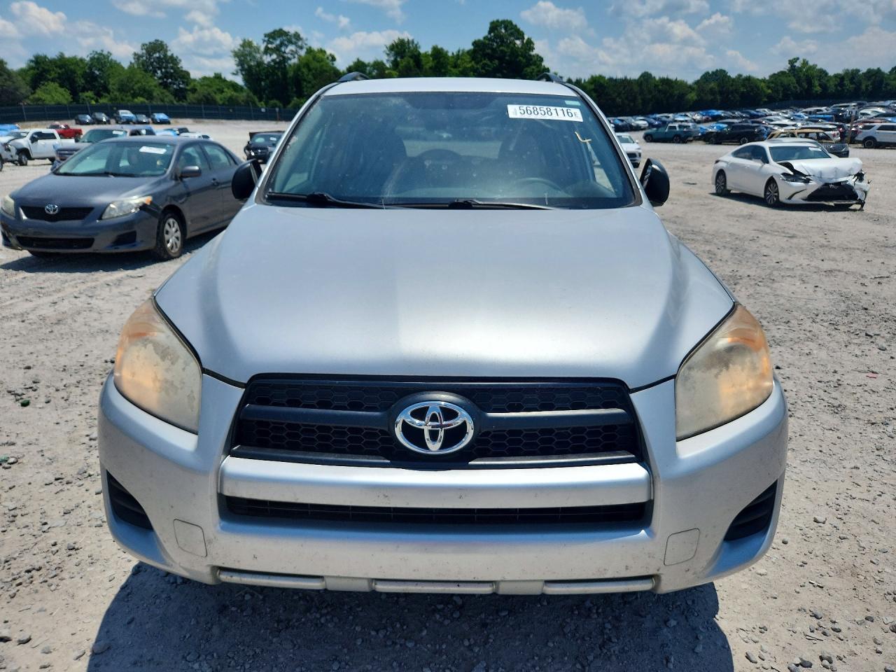 2010 Toyota Rav4 Silver vin: 2T3BF4DV8AW078463