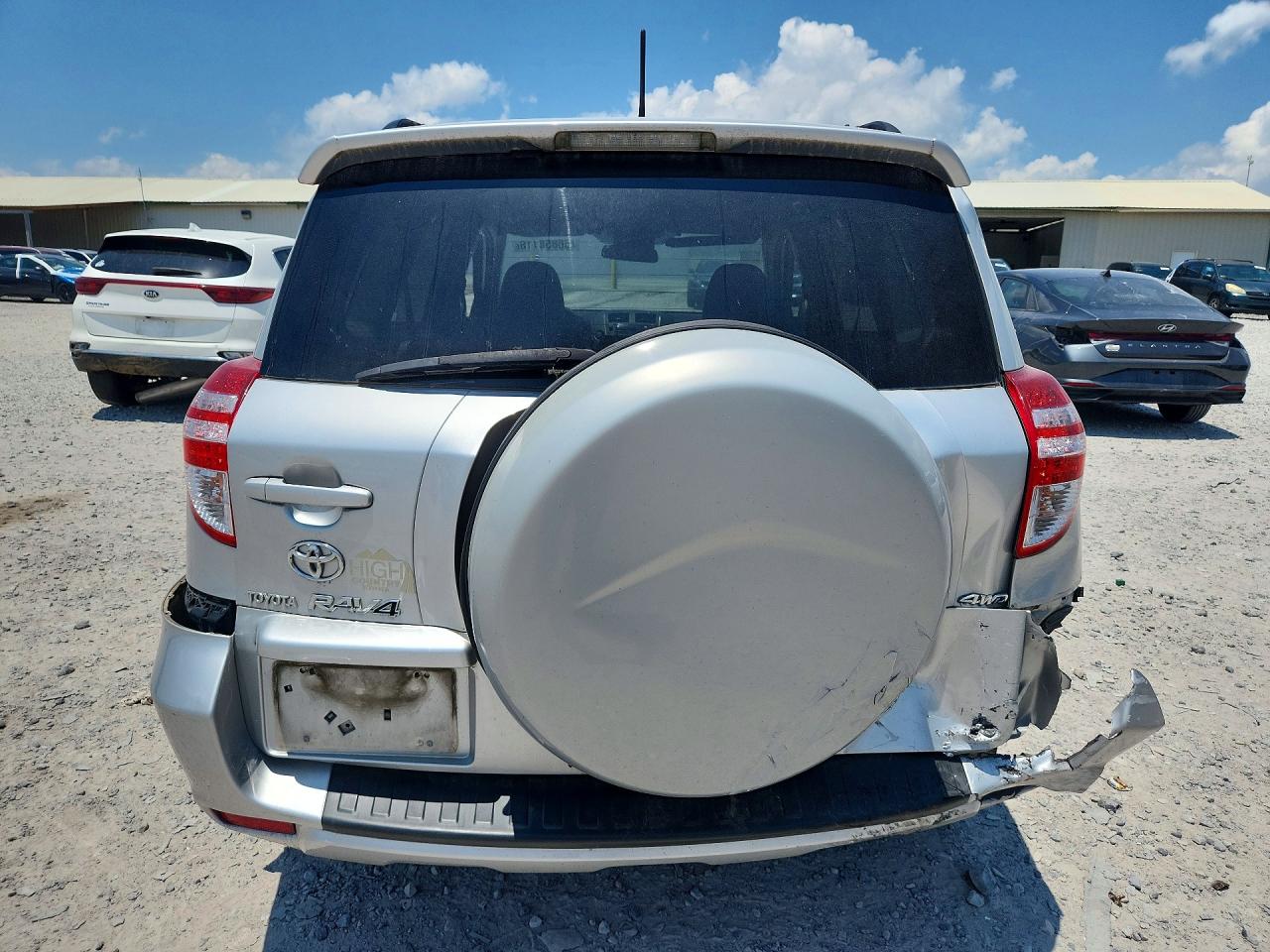 2010 Toyota Rav4 Silver vin: 2T3BF4DV8AW078463