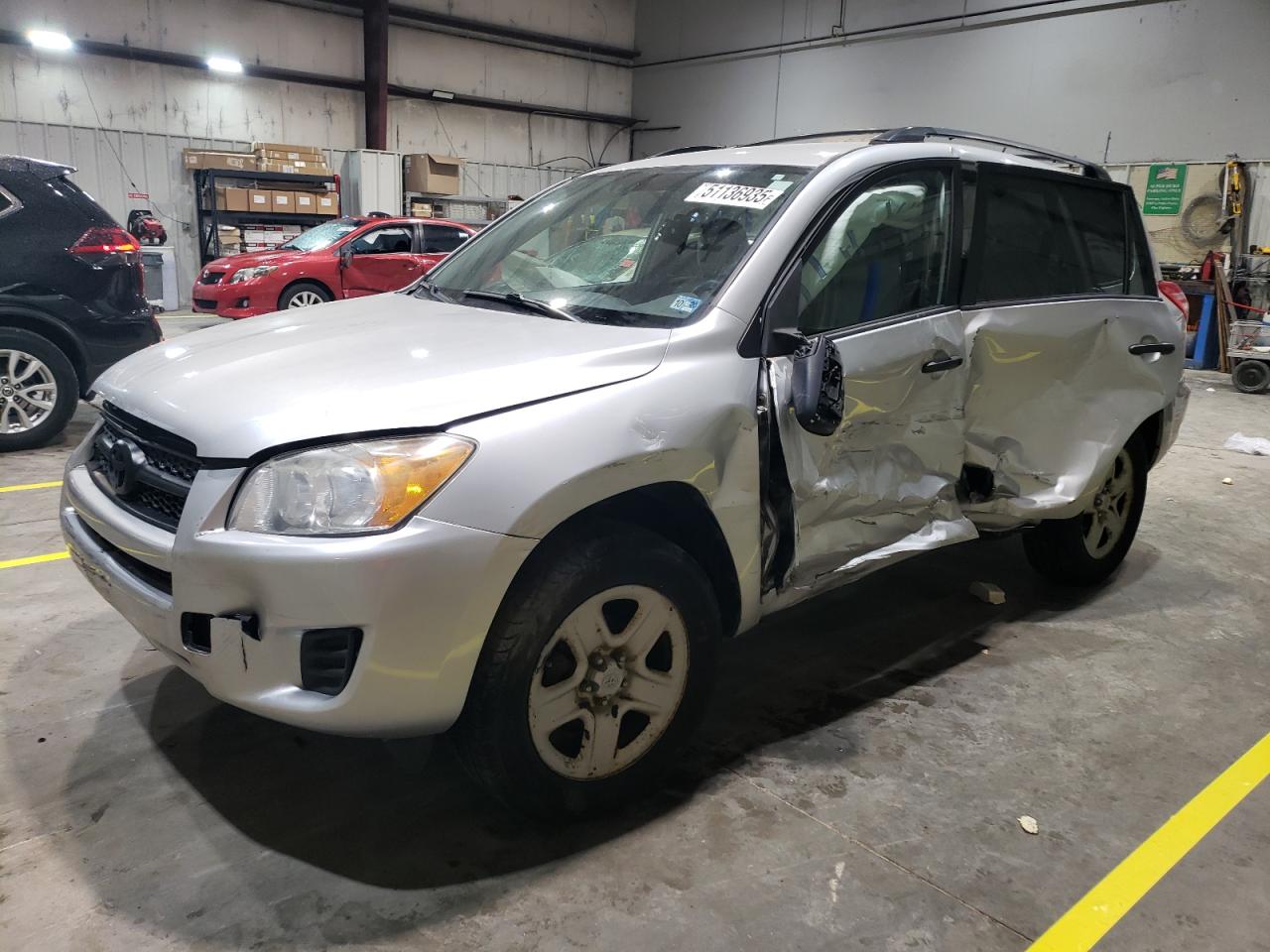2010 Toyota Rav4 Silver vin: 2T3BF4DV8AW079922