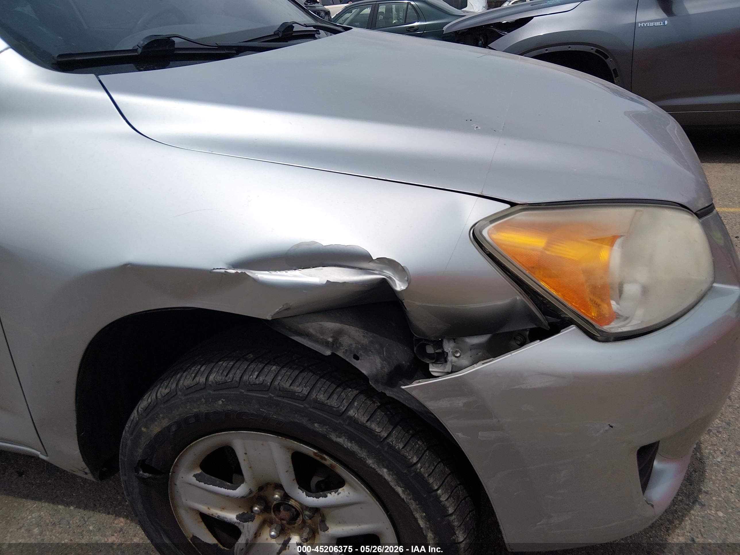 2010 Toyota Rav4   Silver vin: 2T3BF4DV8AW080827