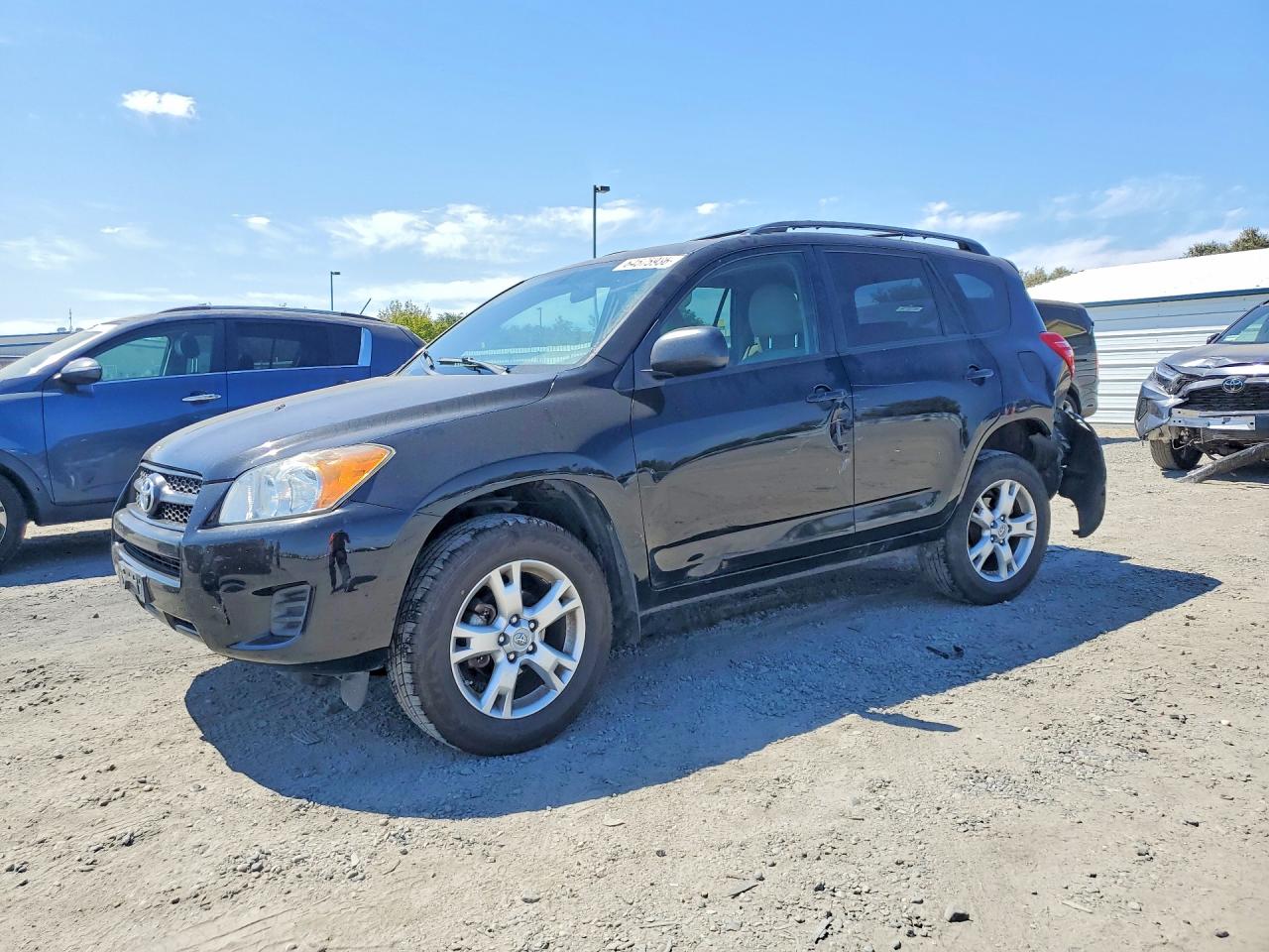 2011 Toyota Rav4 Base Black vin: 2T3BF4DV8BW083776