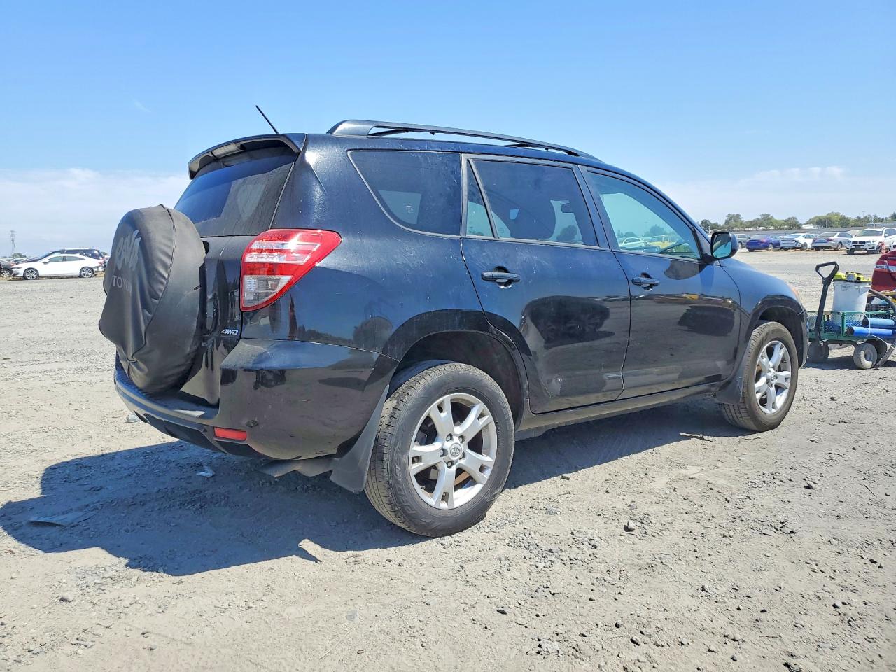 2011 Toyota Rav4 Base Black vin: 2T3BF4DV8BW083776