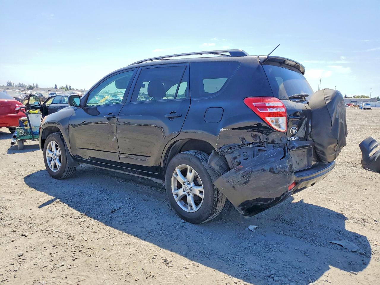 2011 Toyota Rav4 Base Black vin: 2T3BF4DV8BW083776