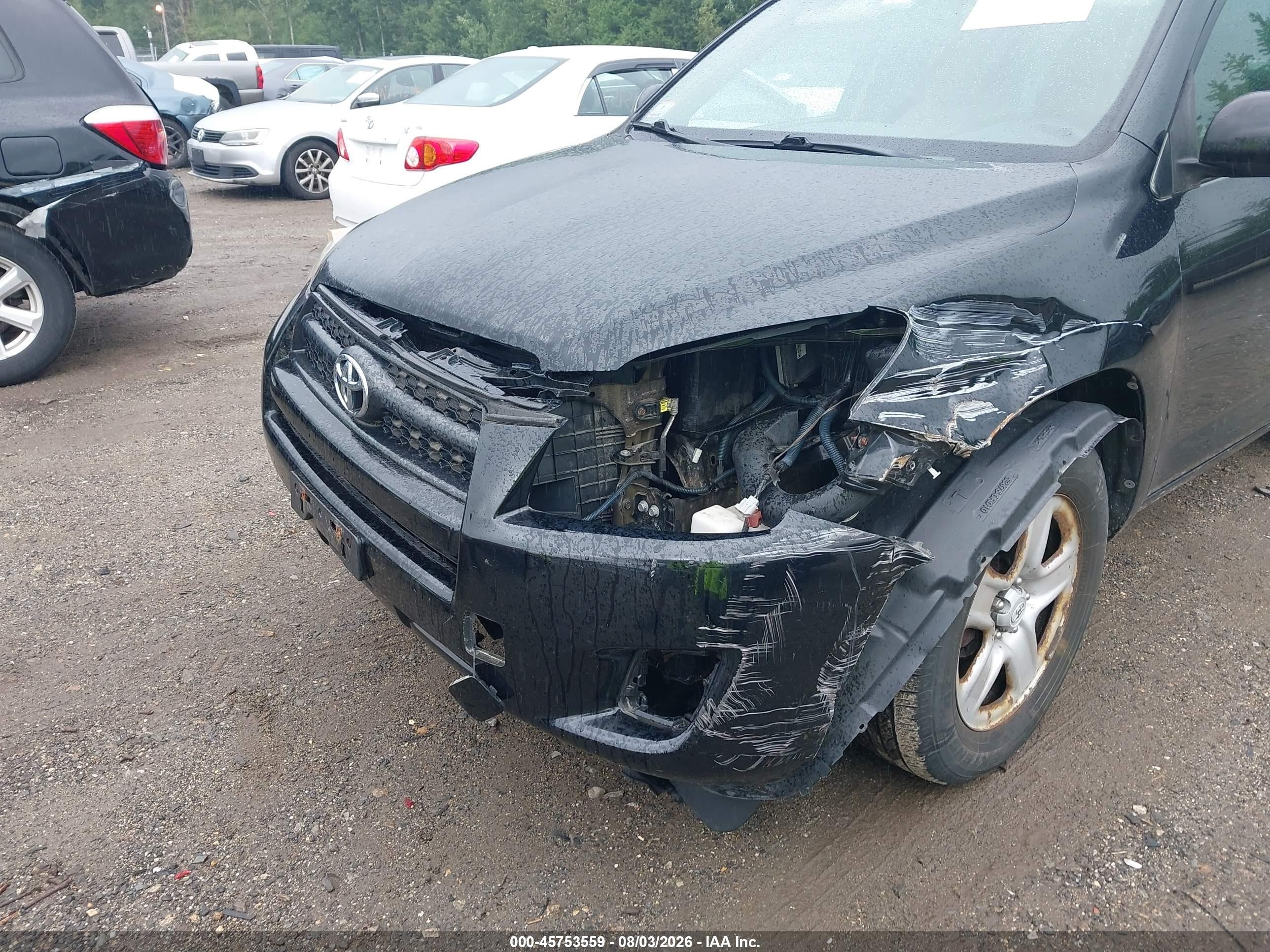 2011 Toyota Rav4   Black vin: 2T3BF4DV8BW089836