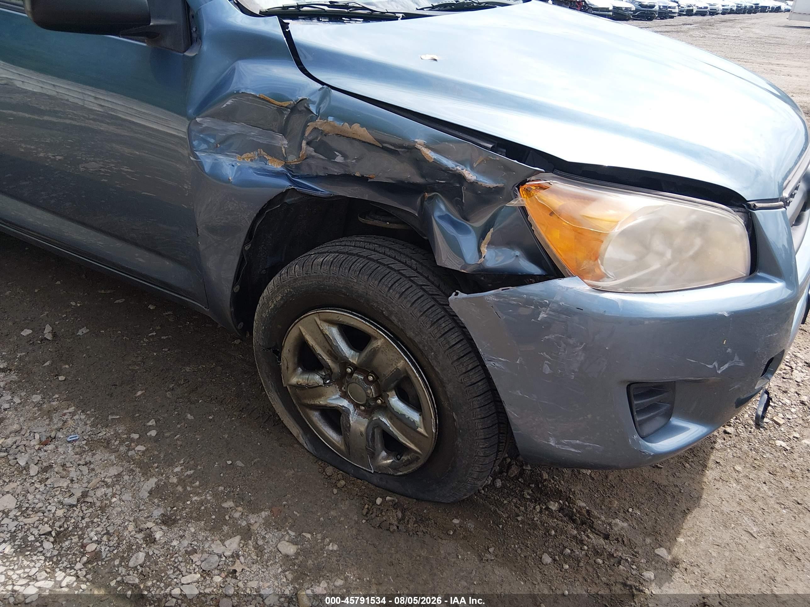 2011 Toyota Rav4   Blue vin: 2T3BF4DV8BW115075