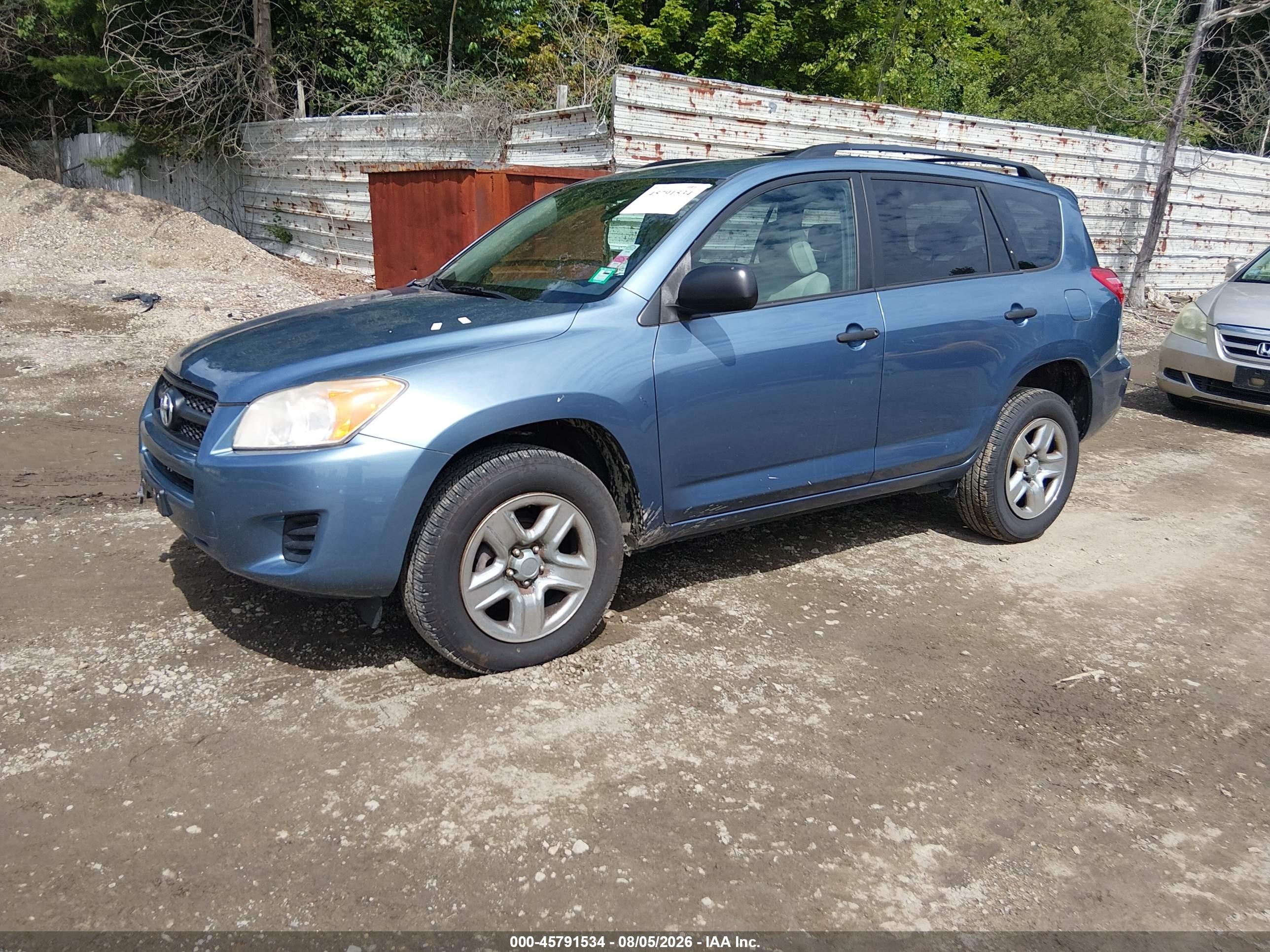 2011 Toyota Rav4   Blue vin: 2T3BF4DV8BW115075