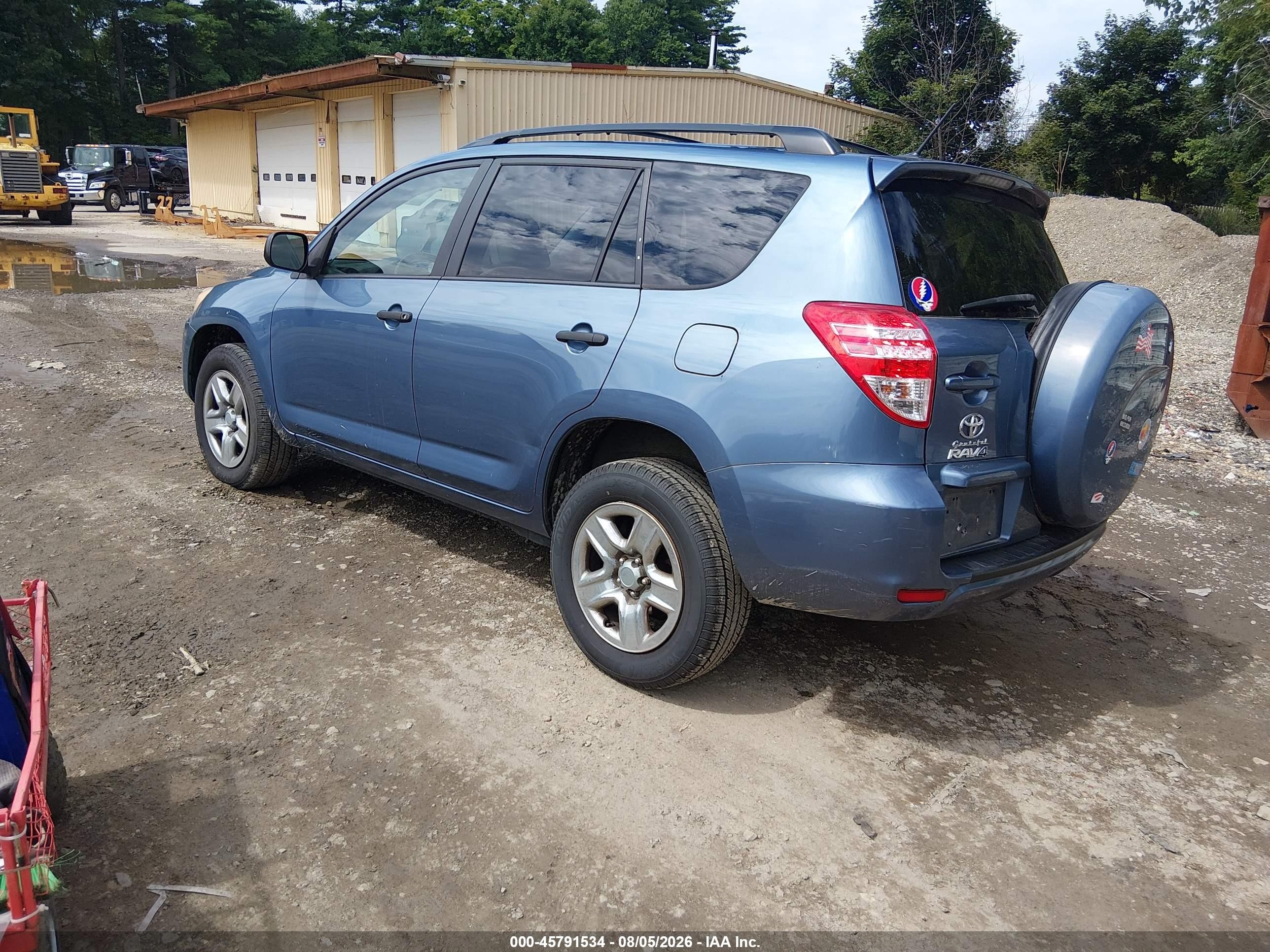 2011 Toyota Rav4   Blue vin: 2T3BF4DV8BW115075