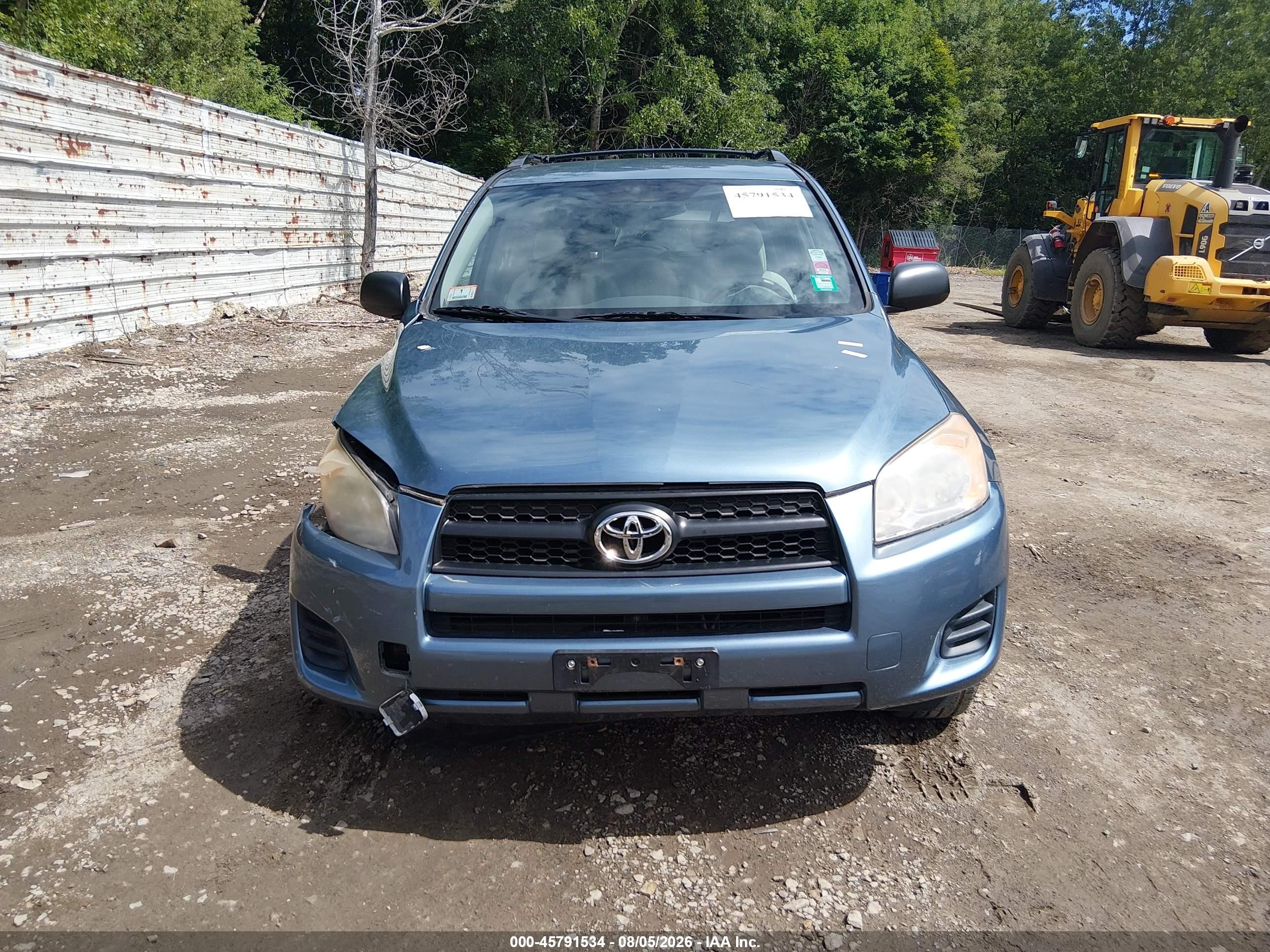 2011 Toyota Rav4   Blue vin: 2T3BF4DV8BW115075