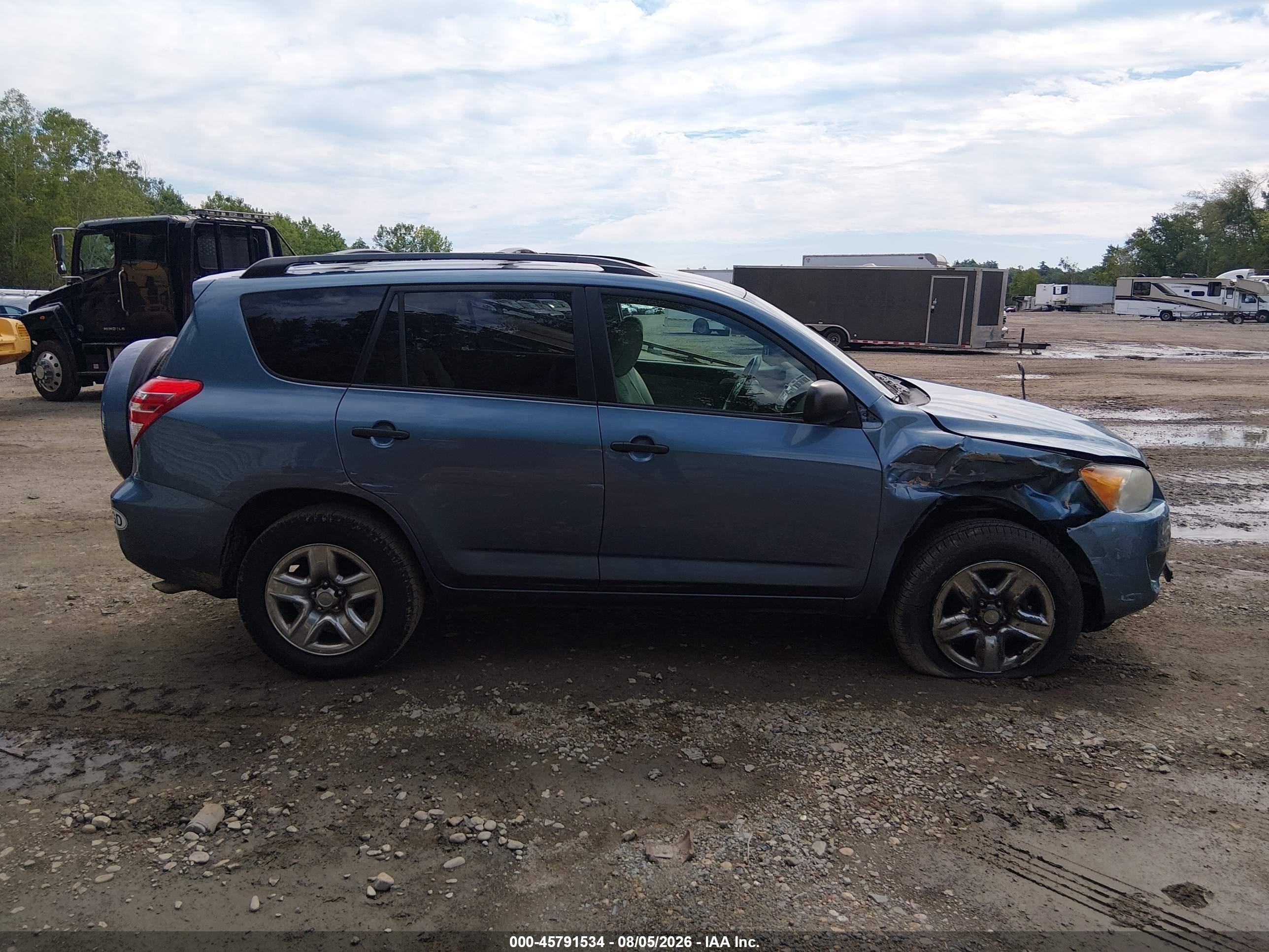 2011 Toyota Rav4   Blue vin: 2T3BF4DV8BW115075