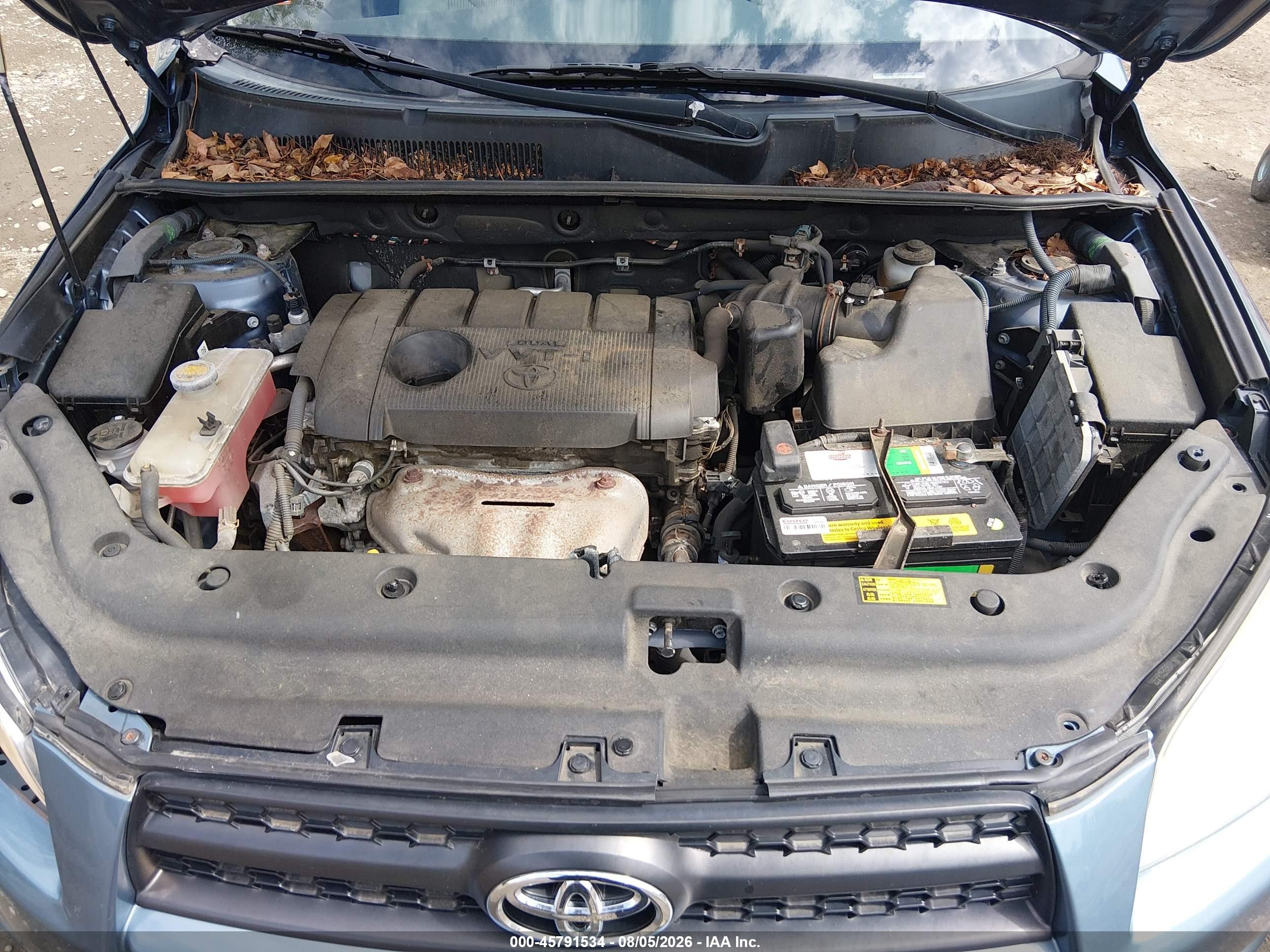2011 Toyota Rav4   Blue vin: 2T3BF4DV8BW115075