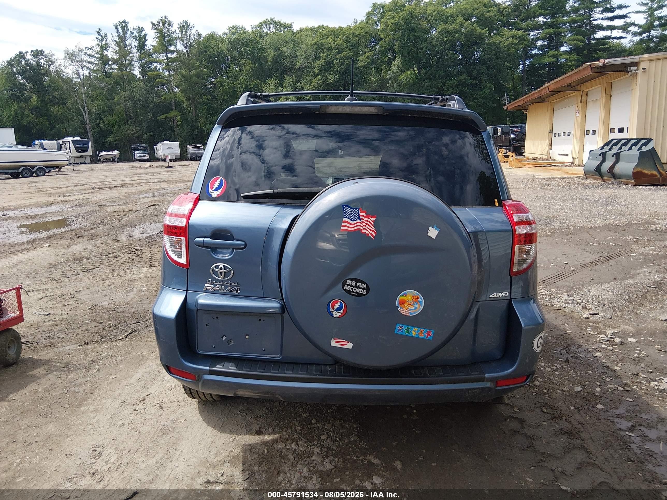 2011 Toyota Rav4   Blue vin: 2T3BF4DV8BW115075