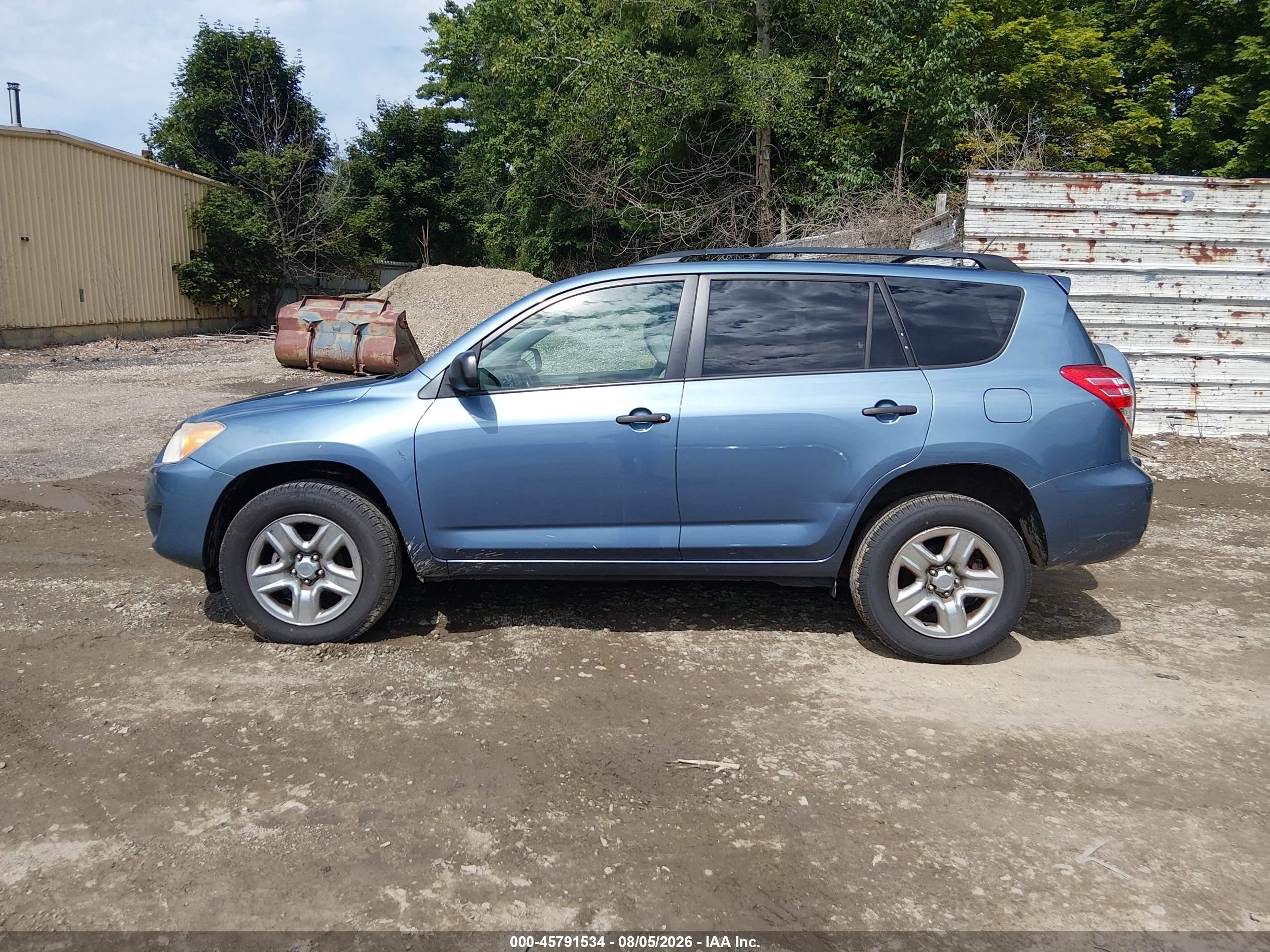 2011 Toyota Rav4   Blue vin: 2T3BF4DV8BW115075