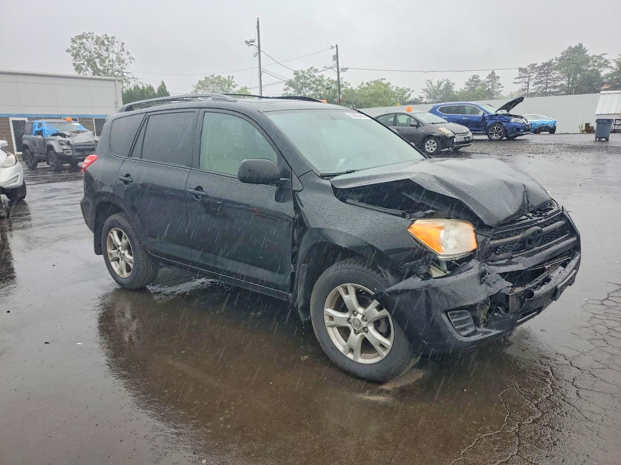 2011 Toyota Rav4 Base Черный vin: 2T3BF4DV8BW115870