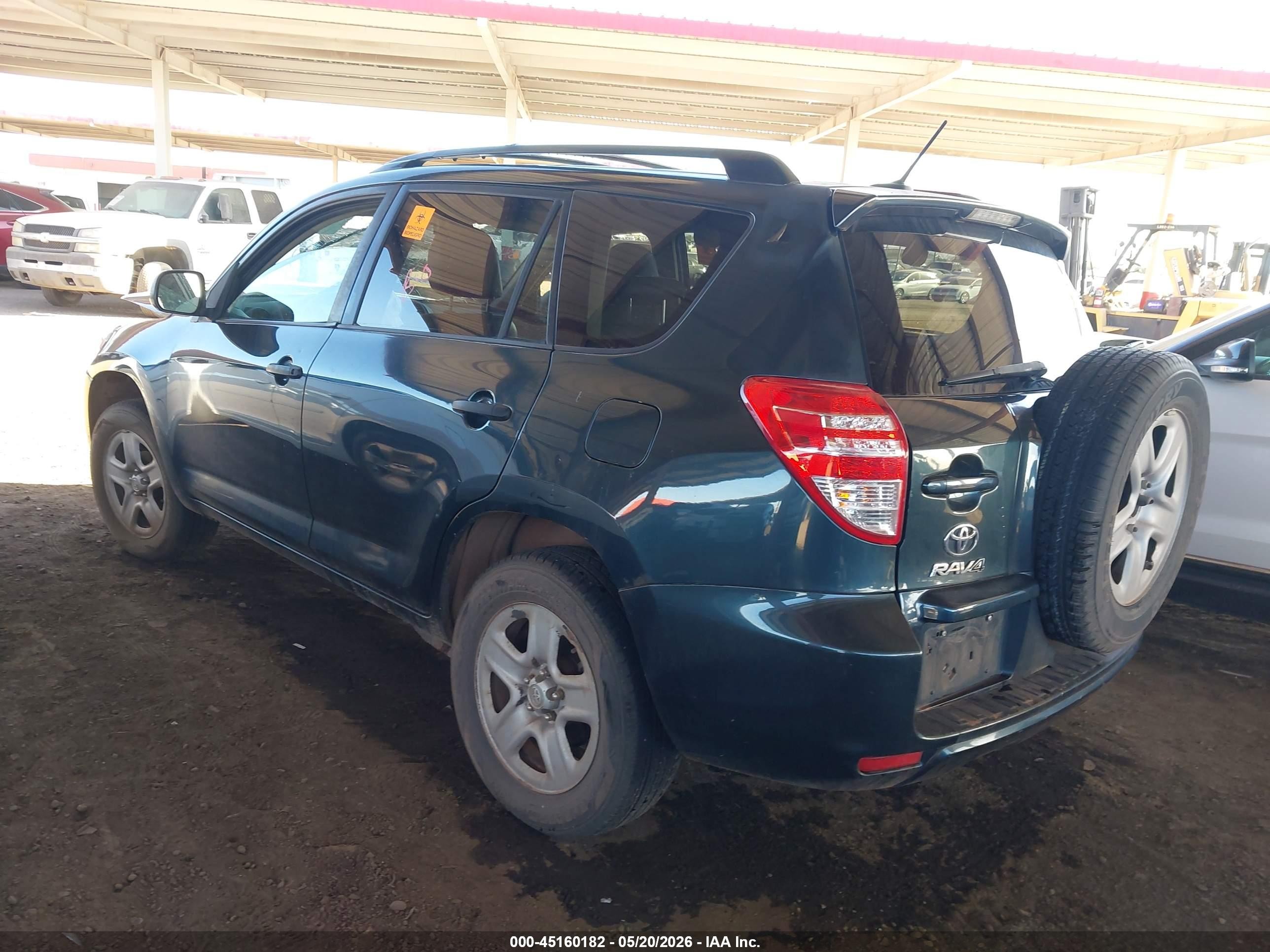 2011 Toyota Rav4   Blue vin: 2T3BF4DV8BW125041