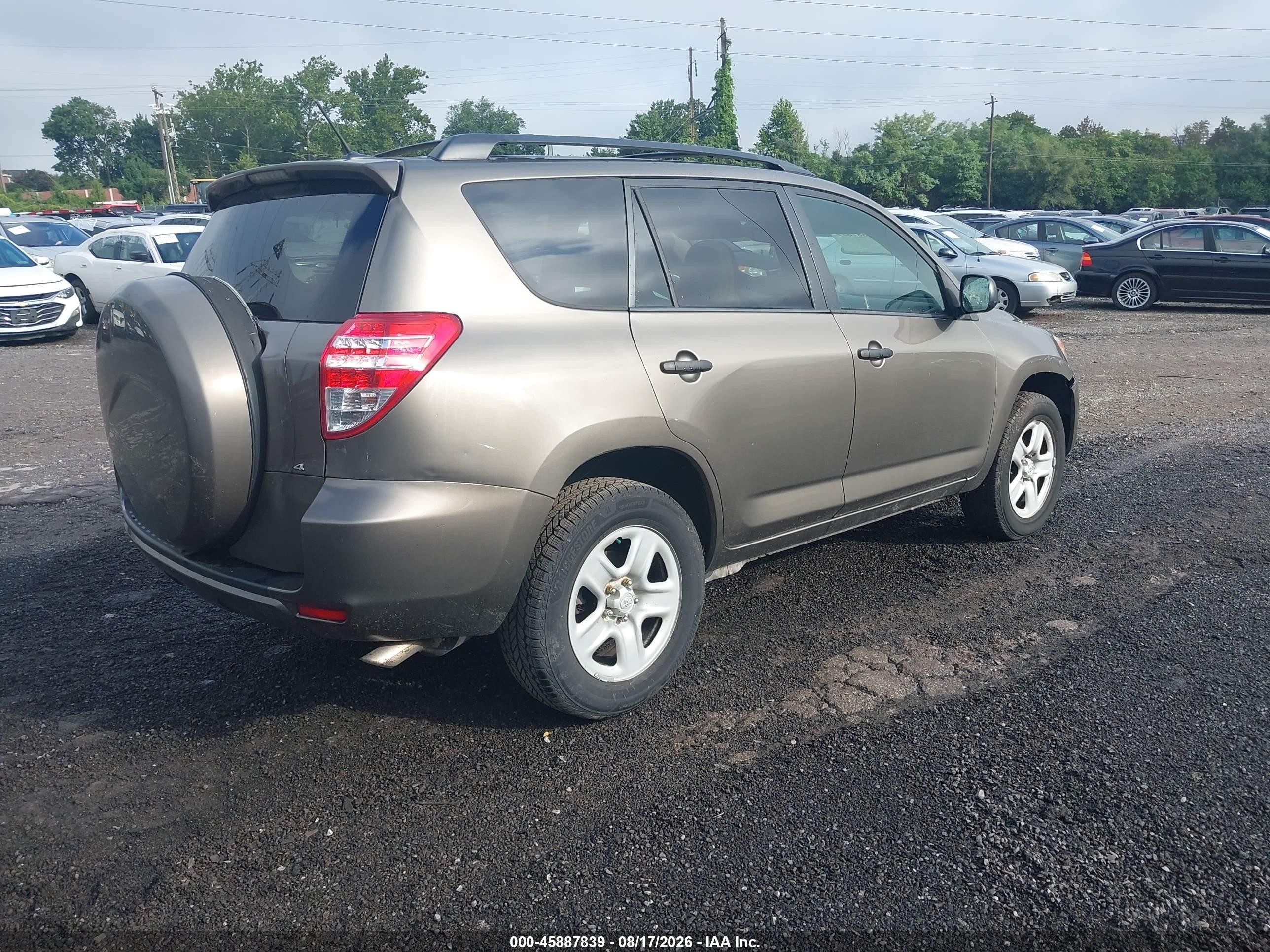 2011 Toyota Rav4   Brown vin: 2T3BF4DV8BW126769