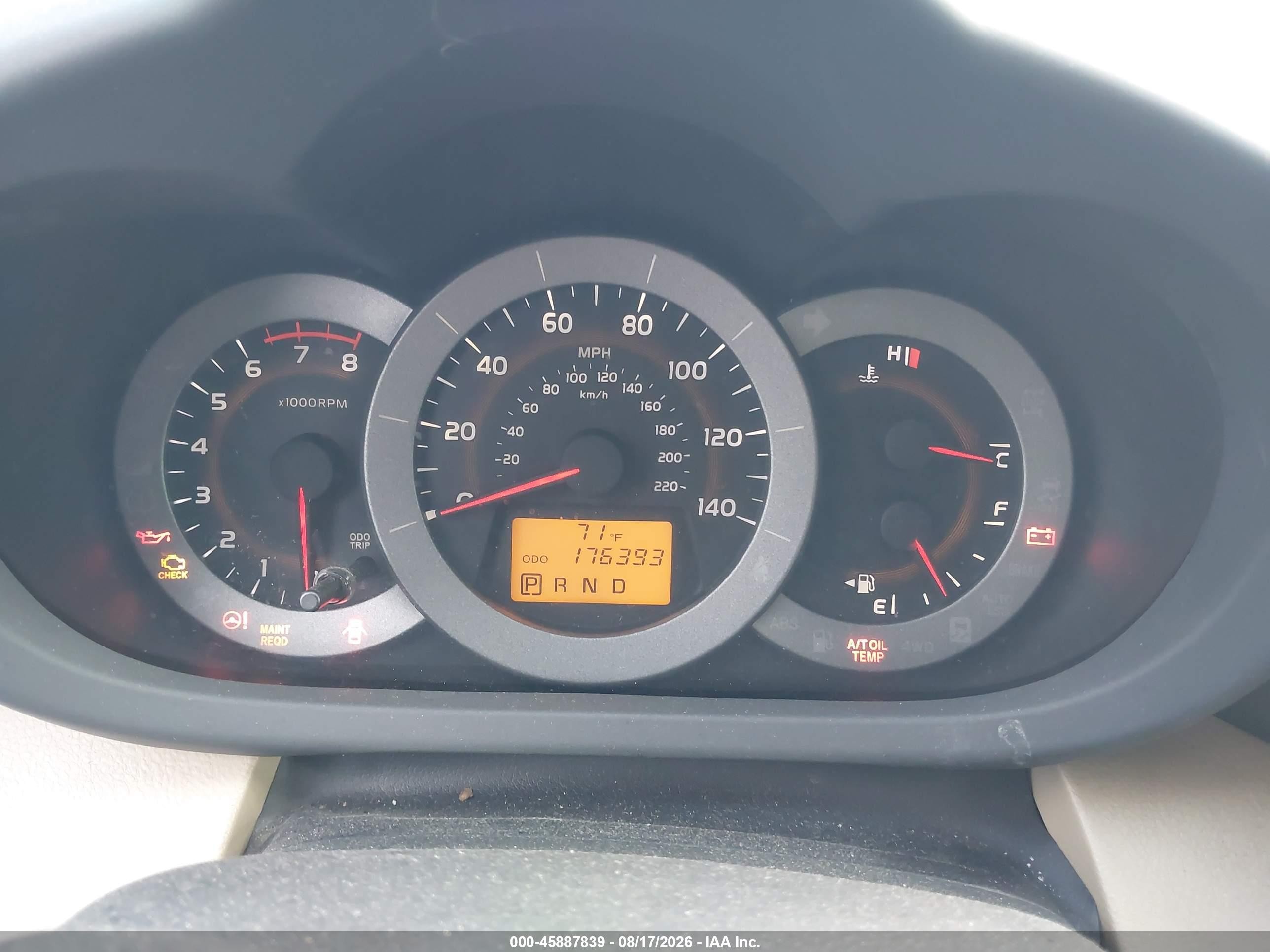 2011 Toyota Rav4   Brown vin: 2T3BF4DV8BW126769