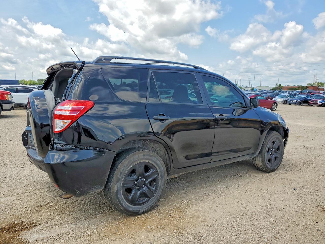 2011 Toyota Rav4 Base Black vin: 2T3BF4DV8BW140557