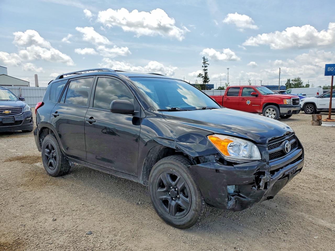 2011 Toyota Rav4 Base Black vin: 2T3BF4DV8BW140557