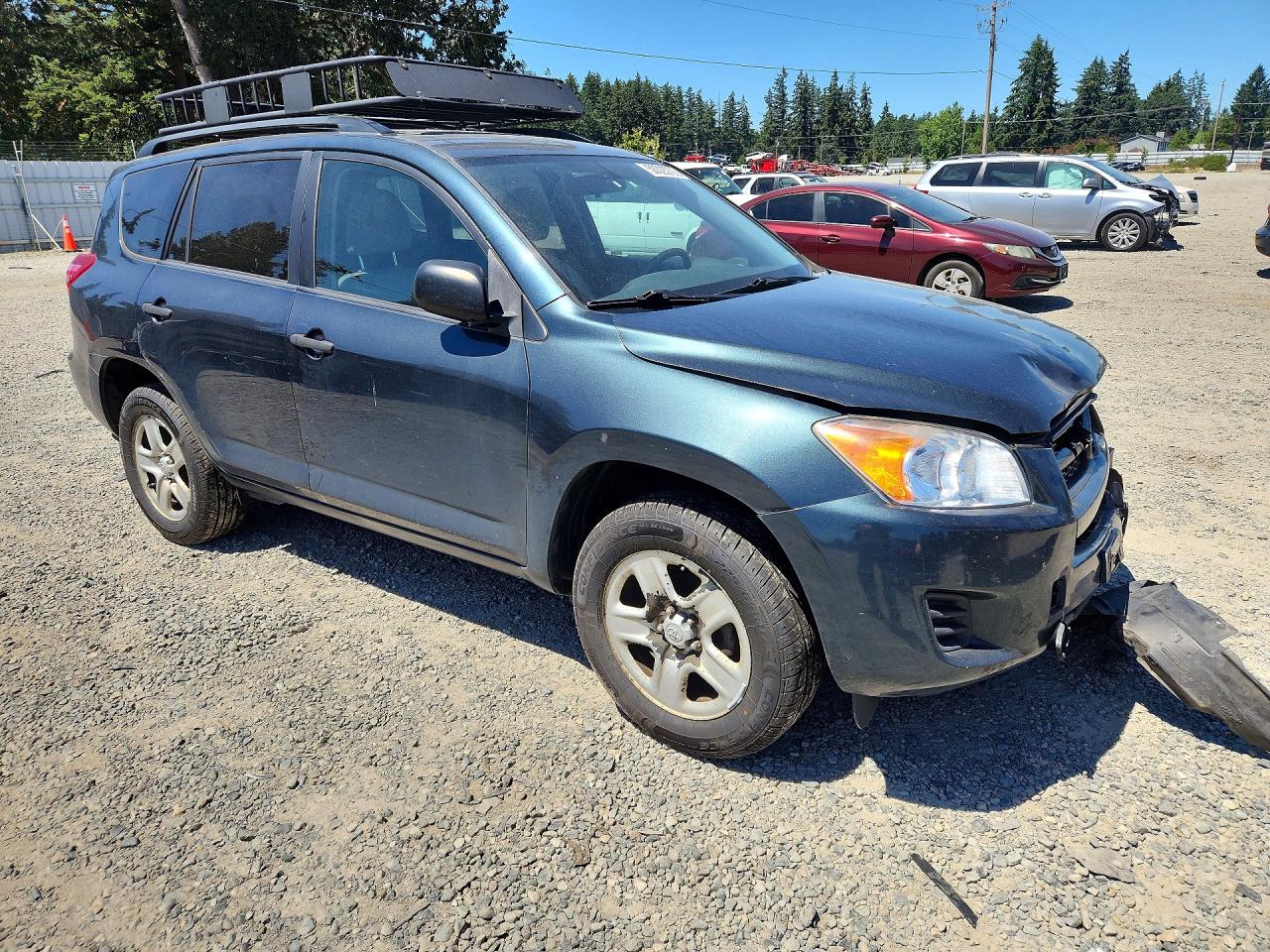 2011 Toyota Rav4 Base Teal vin: 2T3BF4DV8BW153891