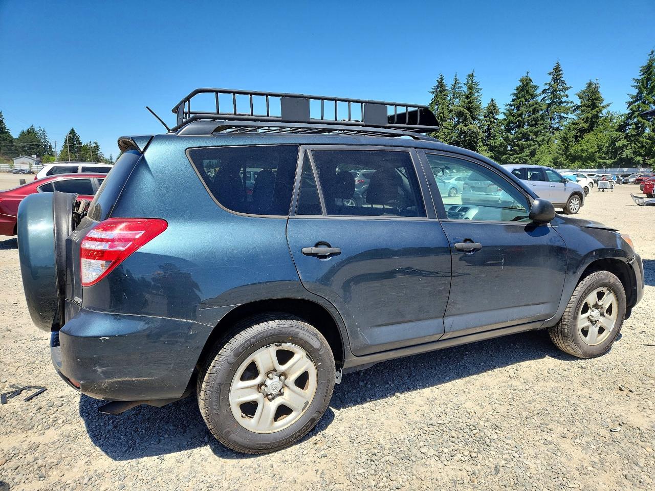 2011 Toyota Rav4 Base Teal vin: 2T3BF4DV8BW153891