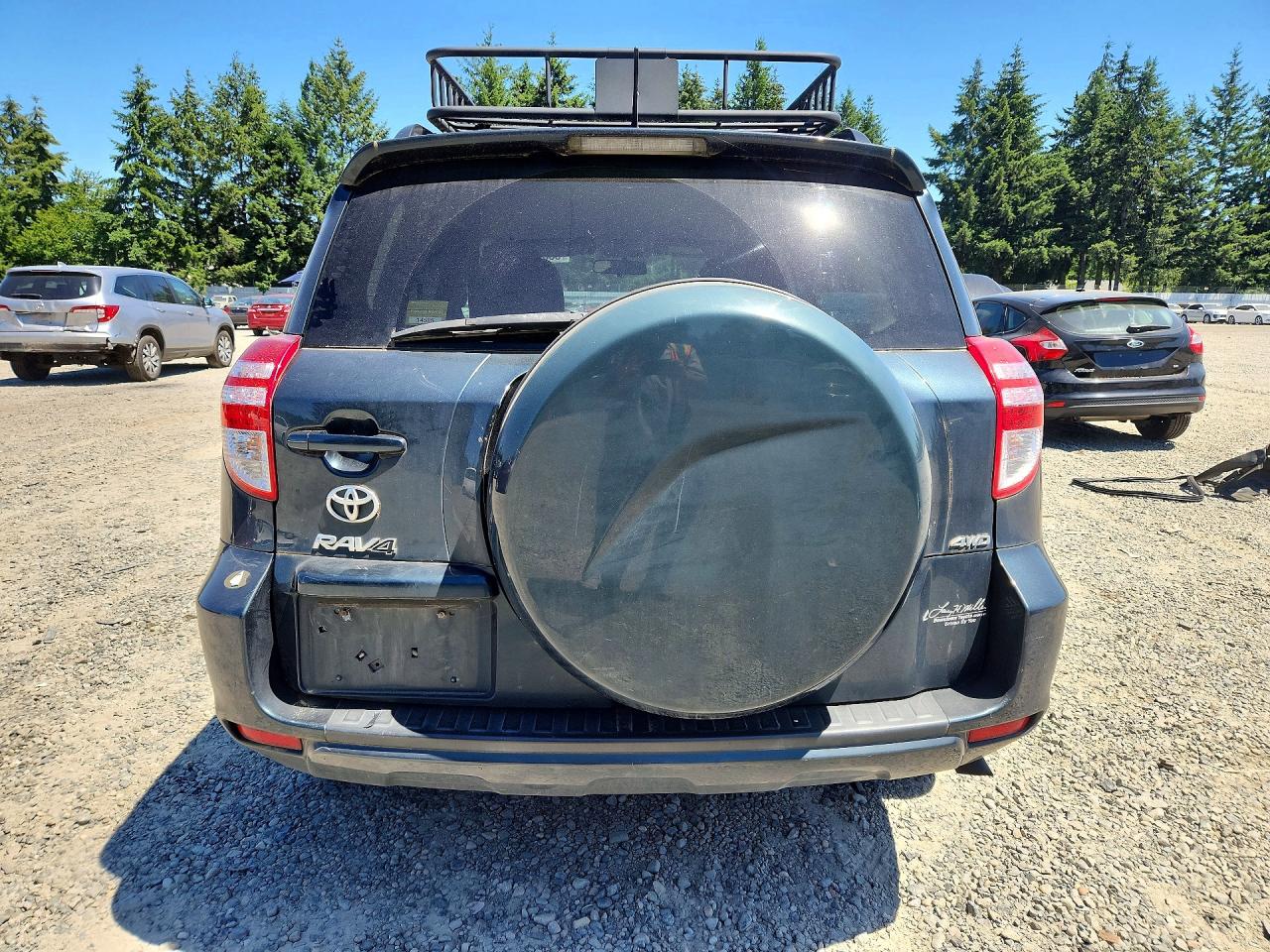 2011 Toyota Rav4 Base Teal vin: 2T3BF4DV8BW153891