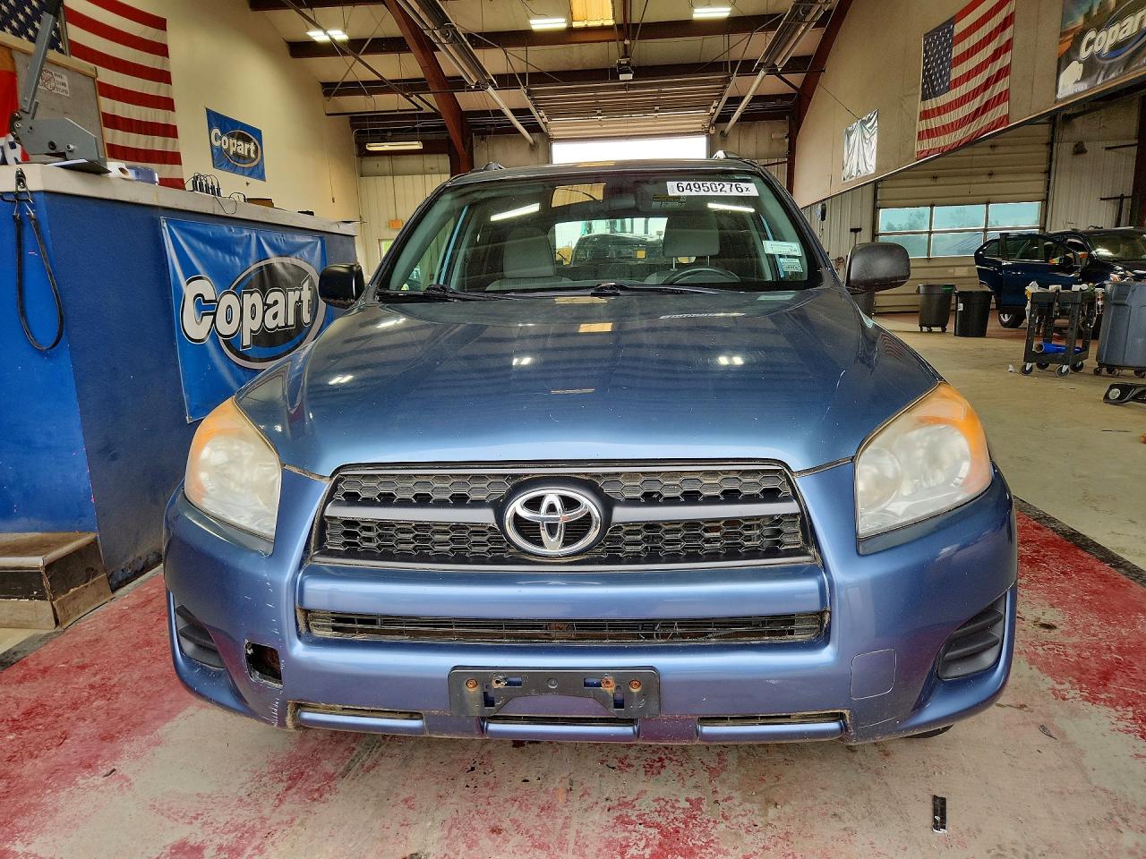 2011 Toyota Rav4 Base Blue vin: 2T3BF4DV8BW158007