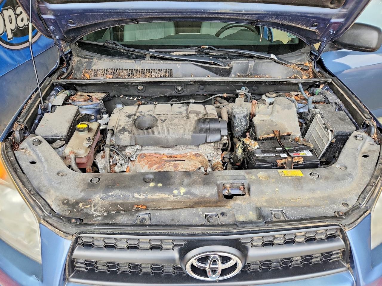 2011 Toyota Rav4 Base Blue vin: 2T3BF4DV8BW158007