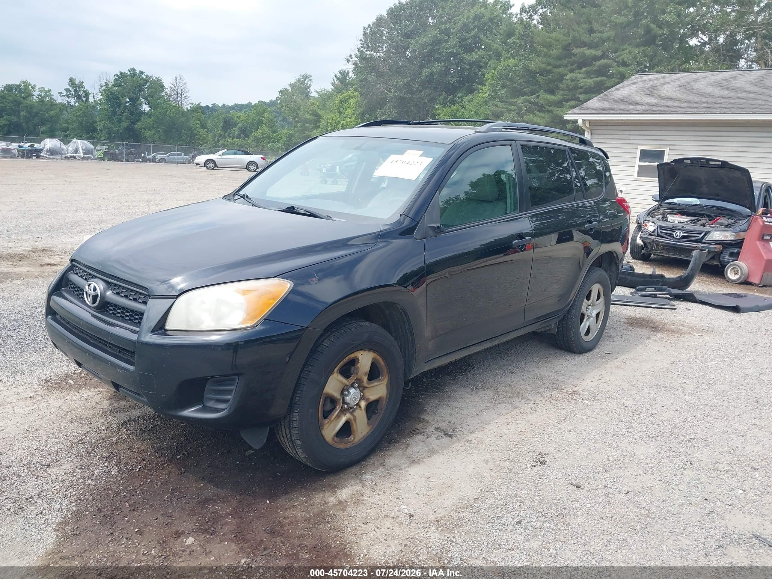 2011 Toyota Rav4   Black vin: 2T3BF4DV8BW174370