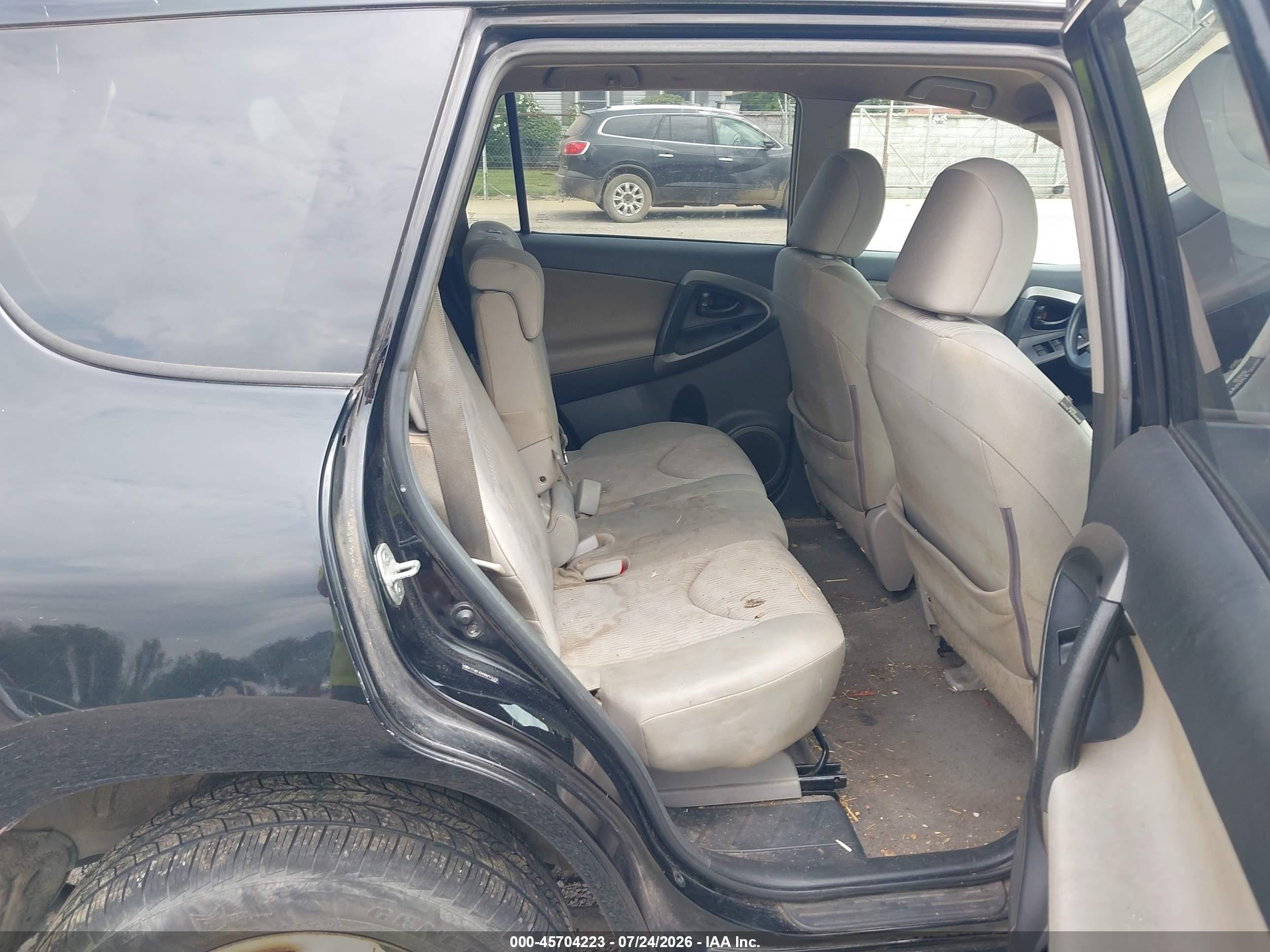 2011 Toyota Rav4   Black vin: 2T3BF4DV8BW174370