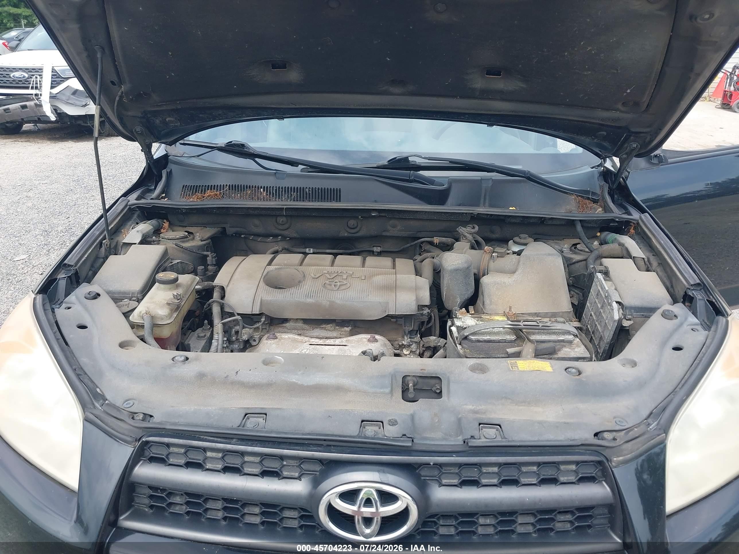 2011 Toyota Rav4   Black vin: 2T3BF4DV8BW174370