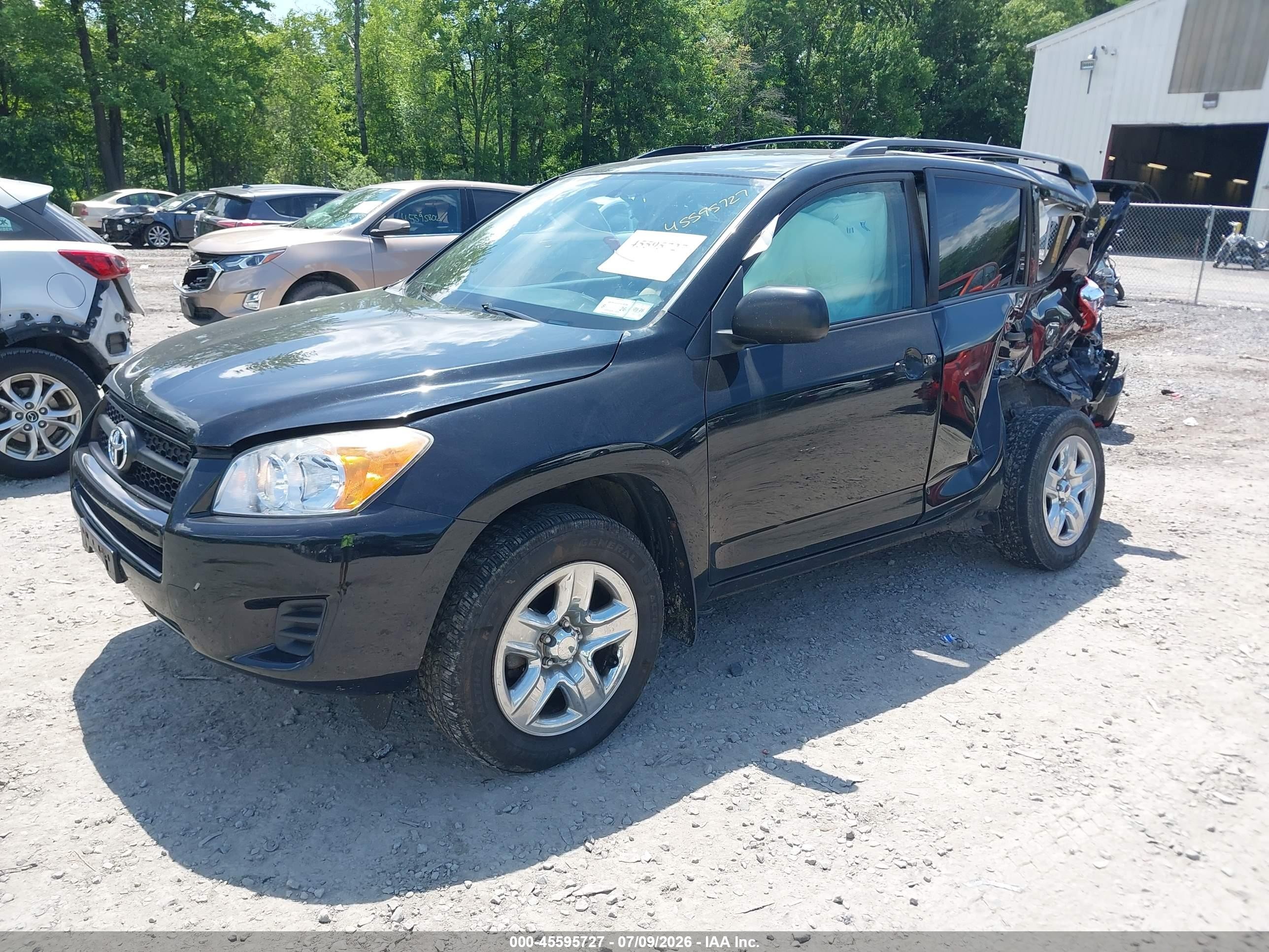 2011 Toyota Rav4   Black vin: 2T3BF4DV8BW175616